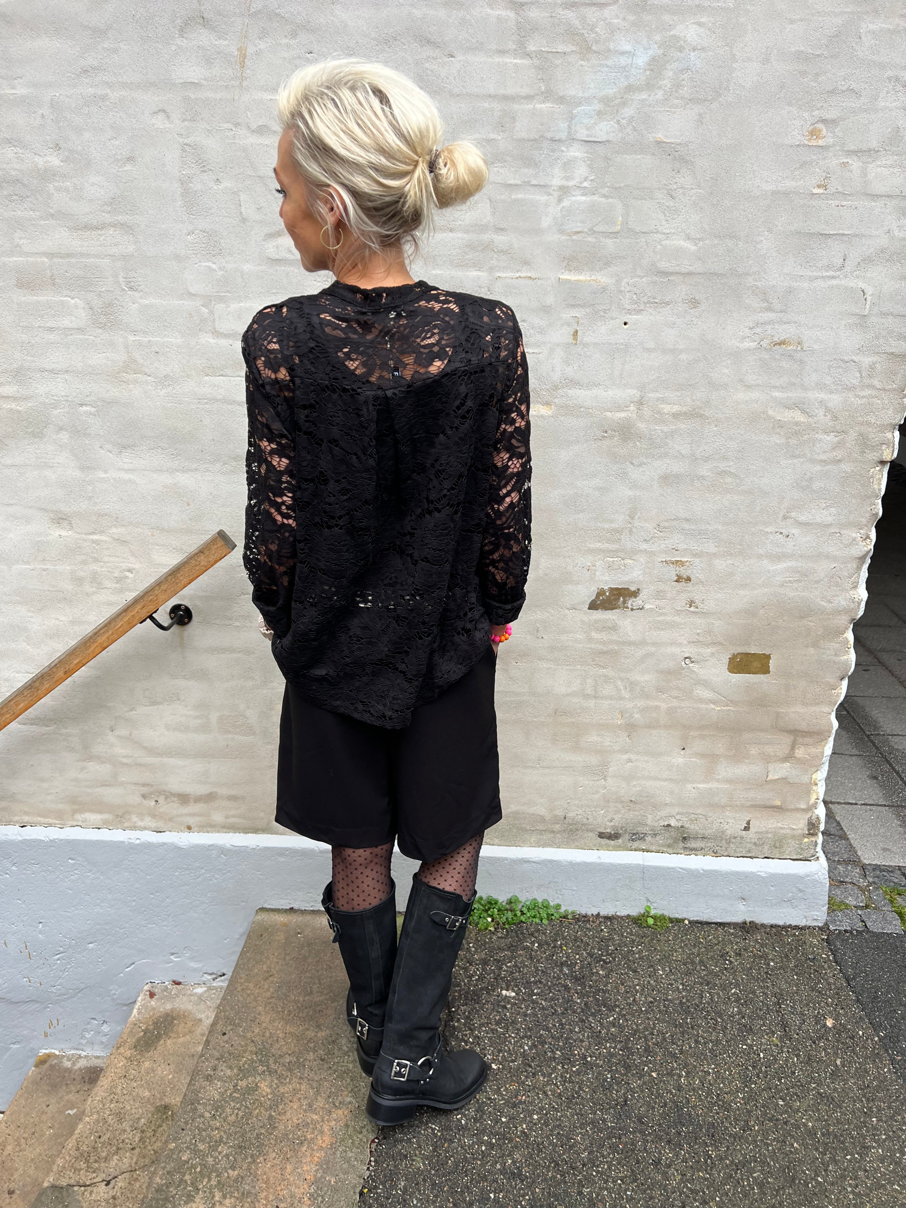 Lisa wide shorts black