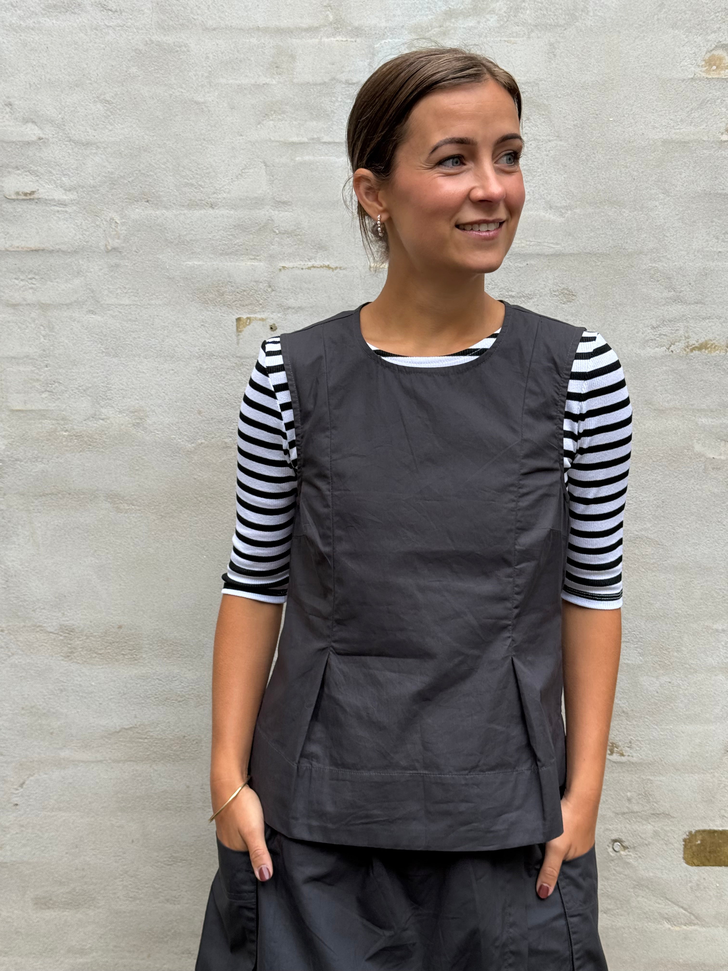 KAELA SL LO TOP - Gunmetal