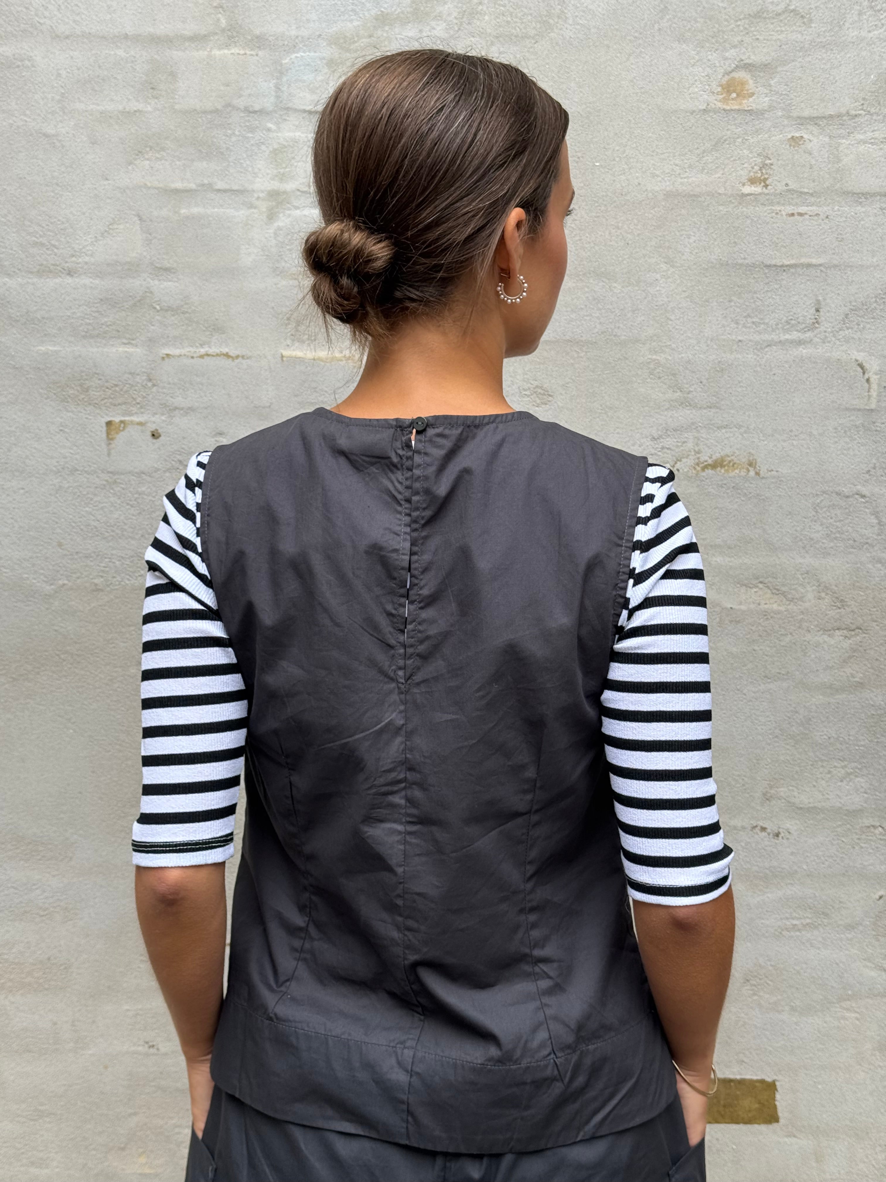 KAELA SL LO TOP - Gunmetal