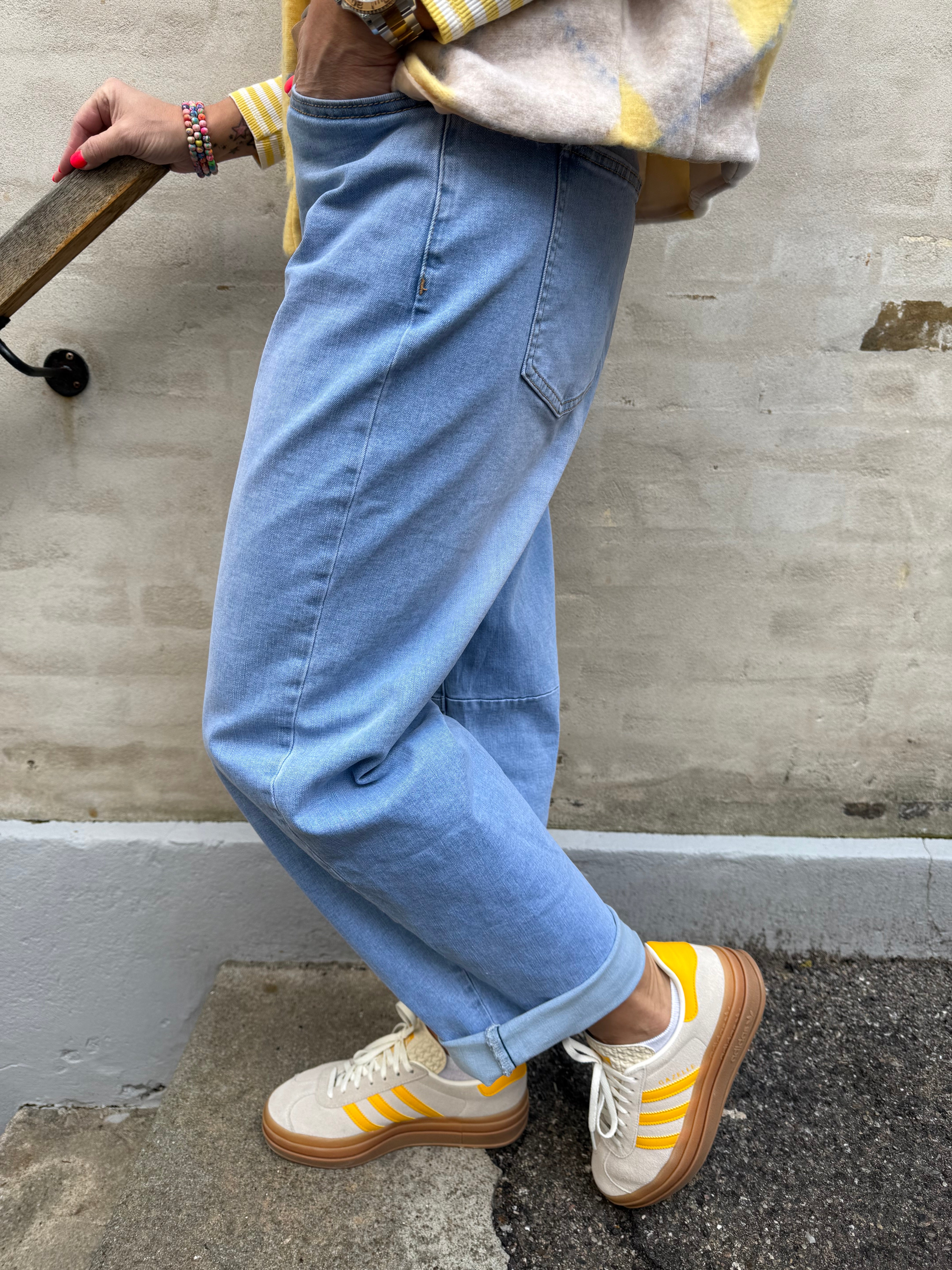 Fanny Jeans - Ljusblå