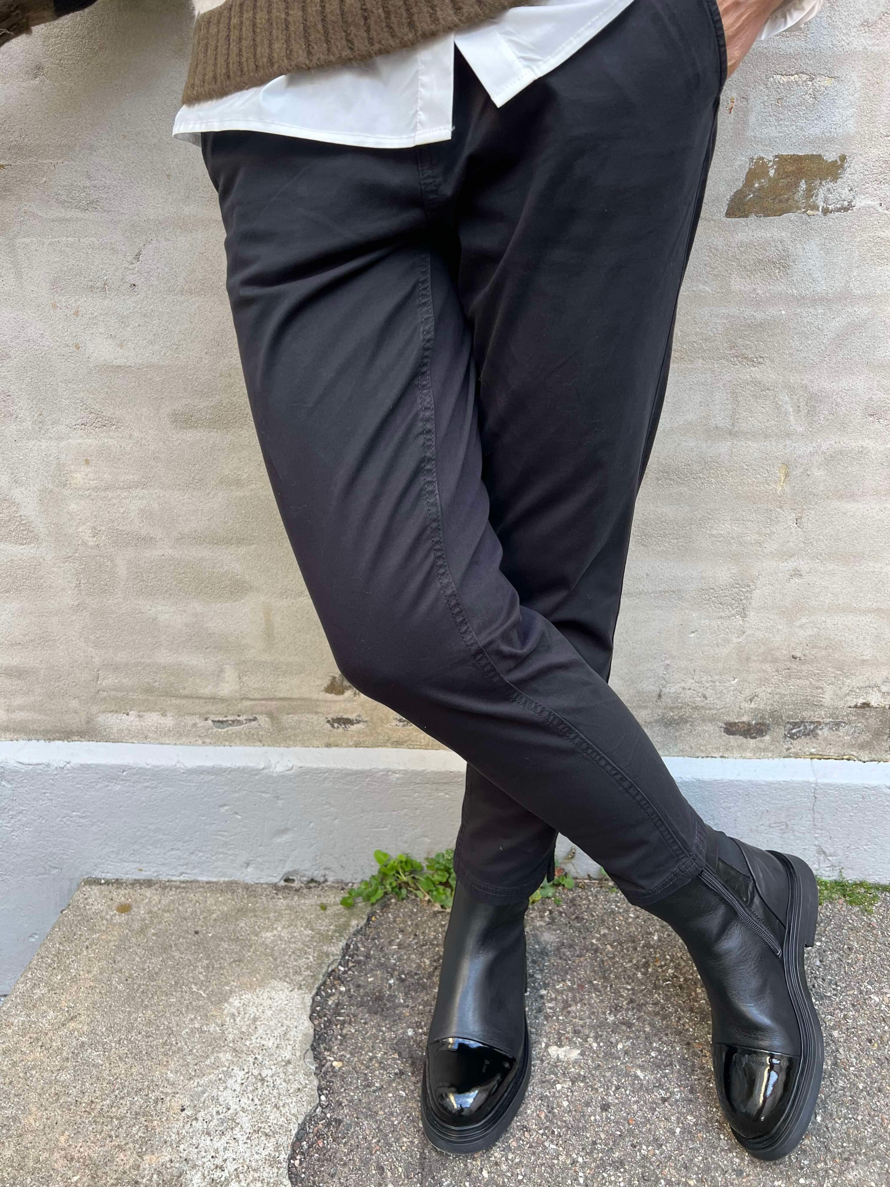 Brita cropped pants - Black