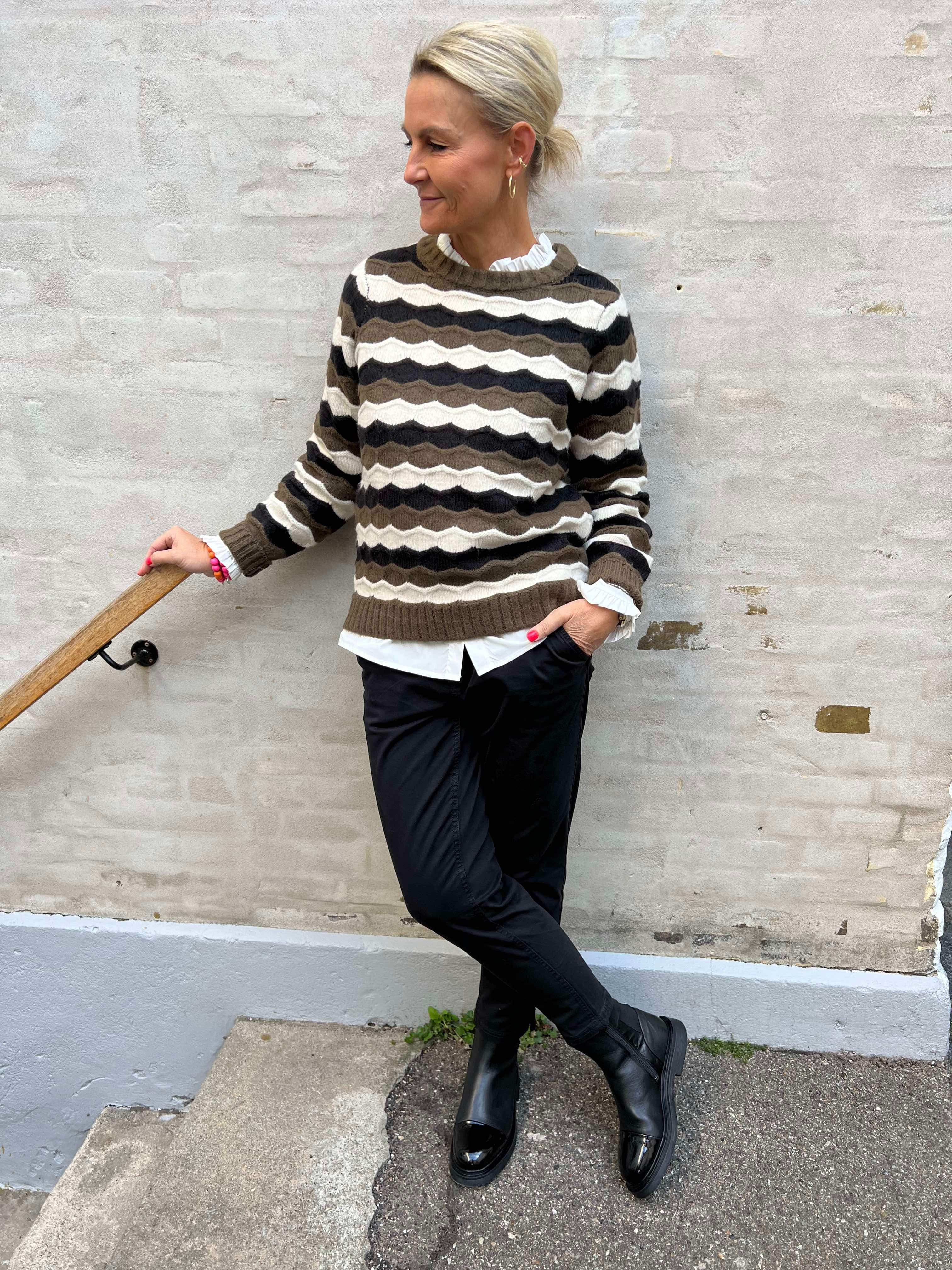 Brita cropped pants - Black