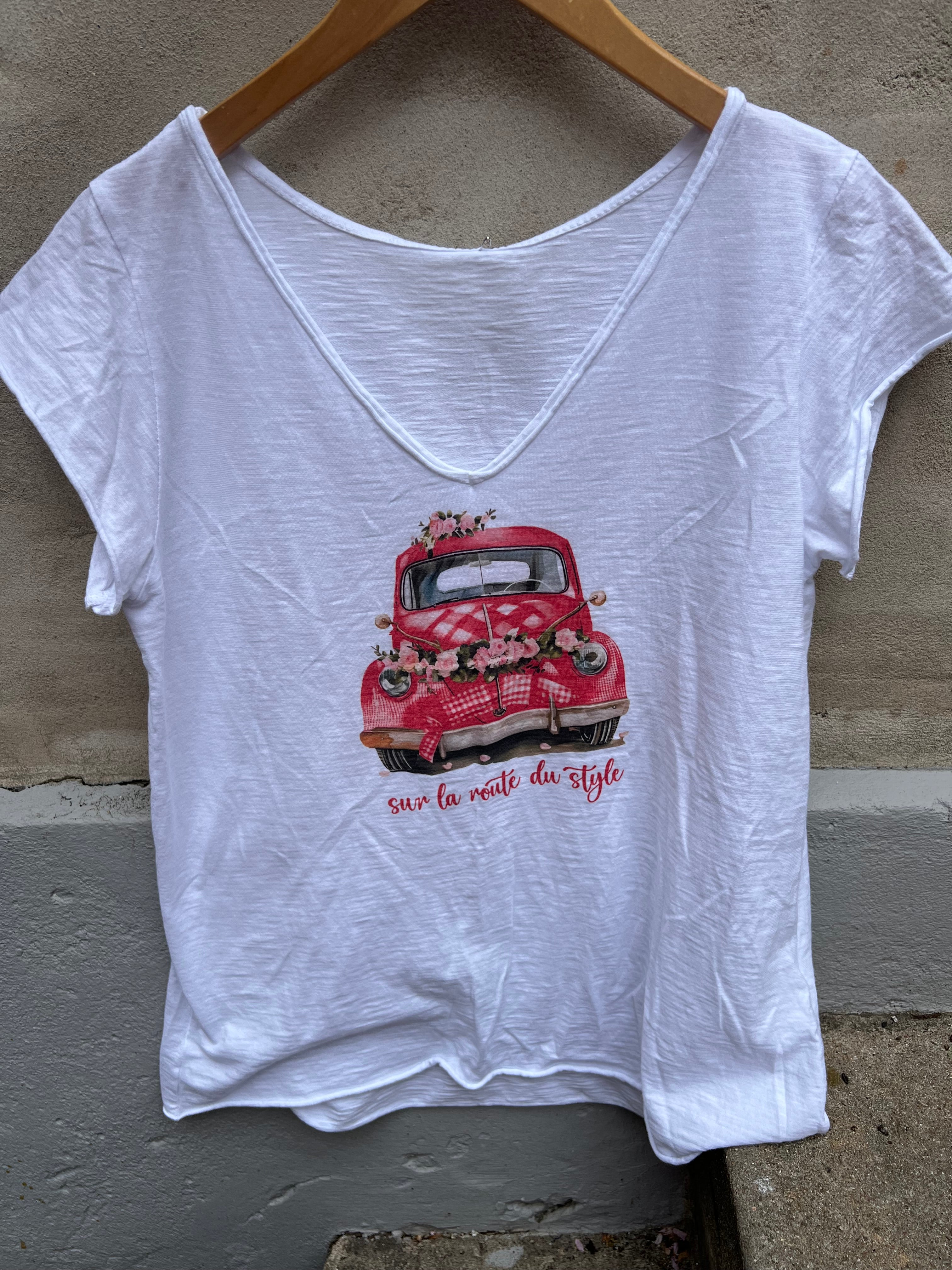 Bobbel tee red