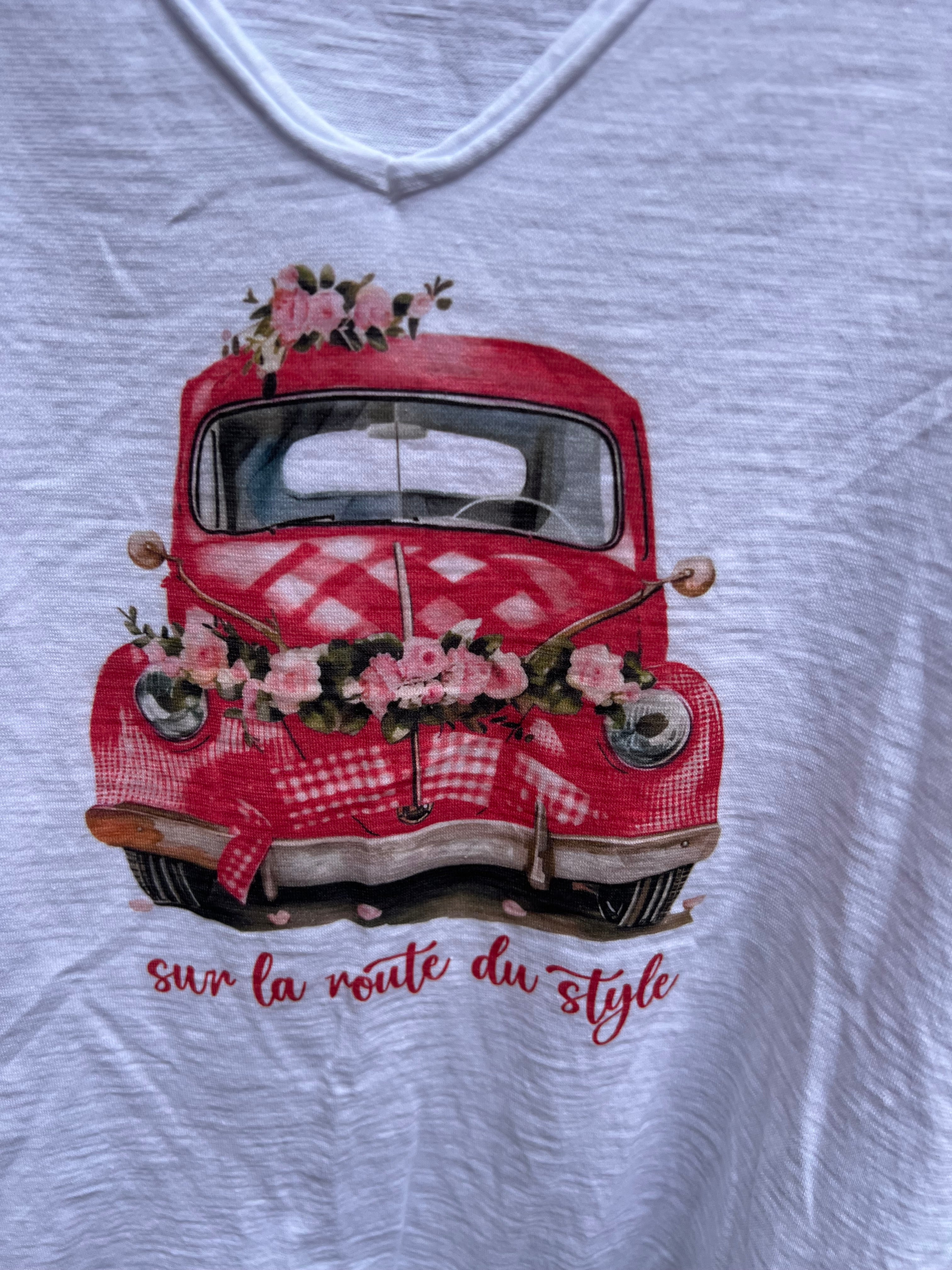 Bobbel tee red