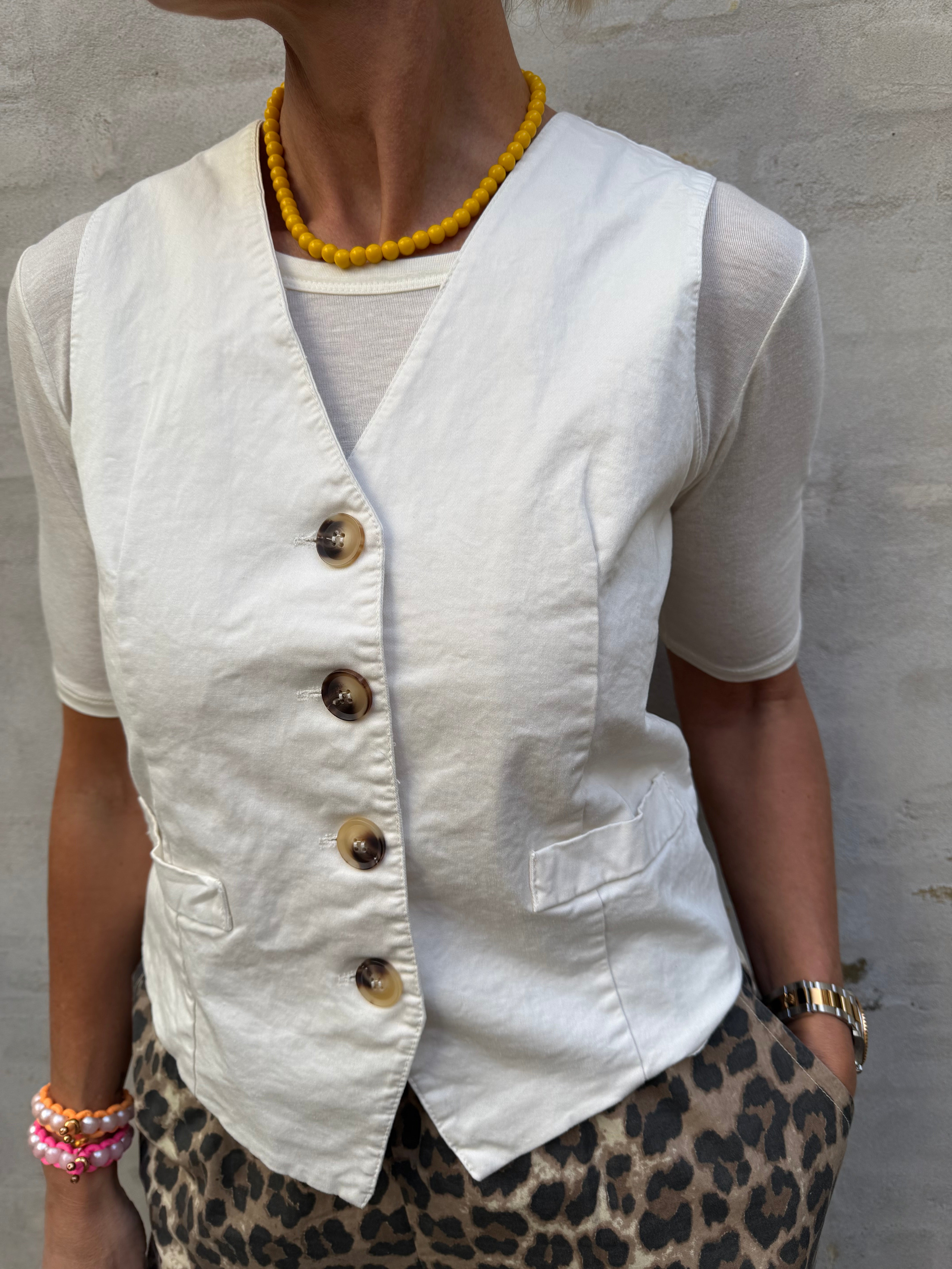 Nicoletta Vest - Off White