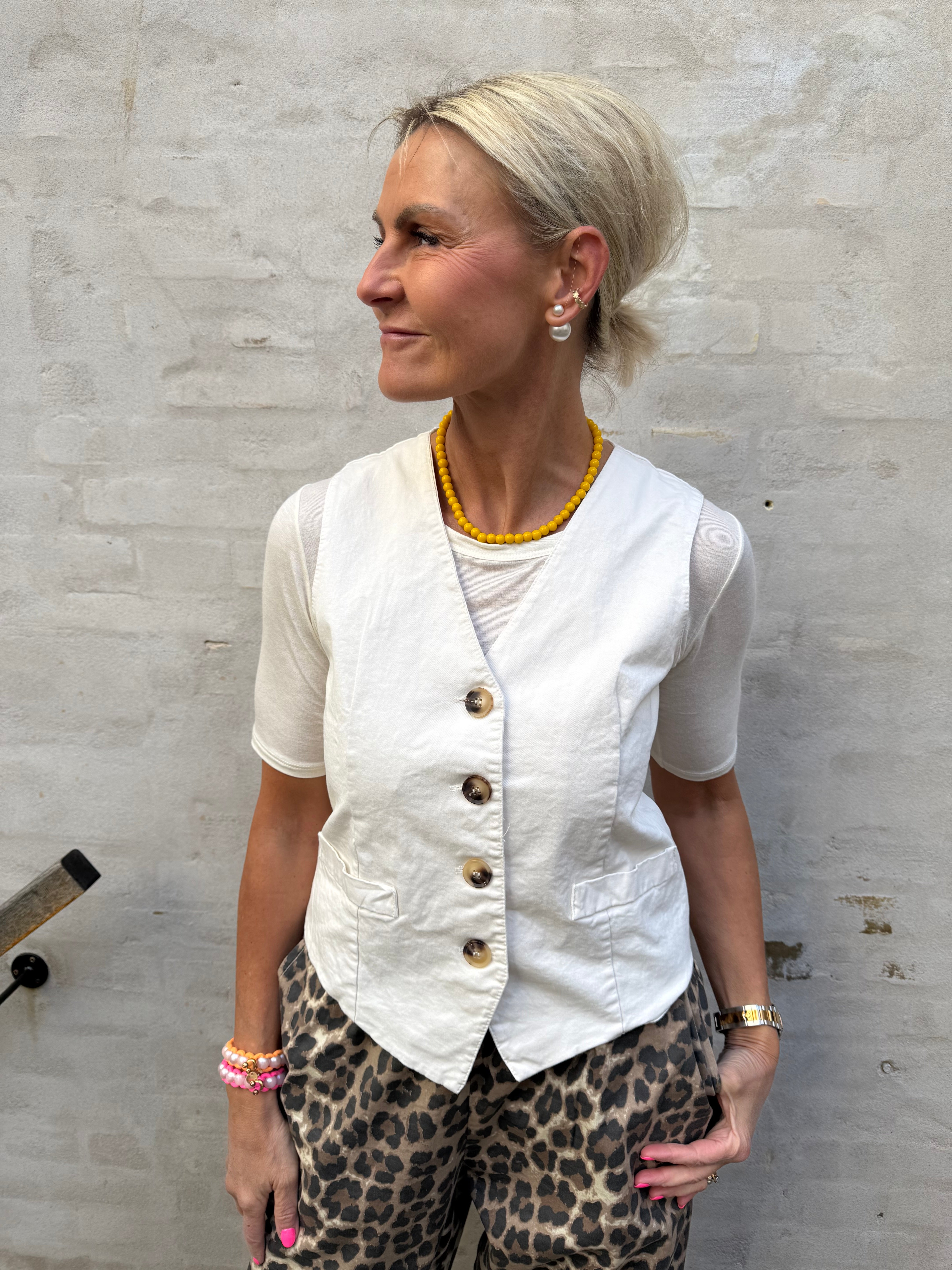 Nicoletta Vest - Off White