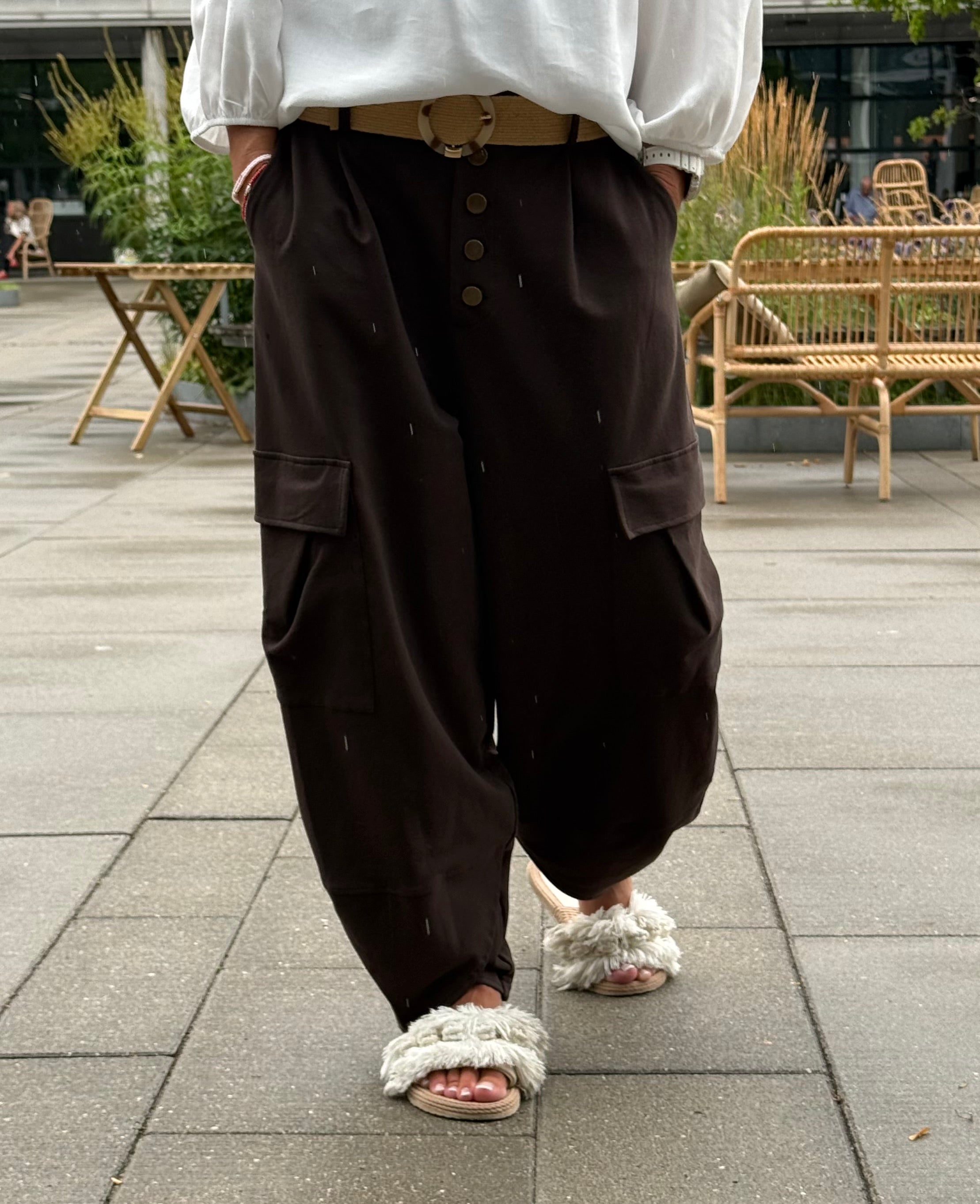 FÖRBESTÄLLNING-Amalfi Pants - Moro