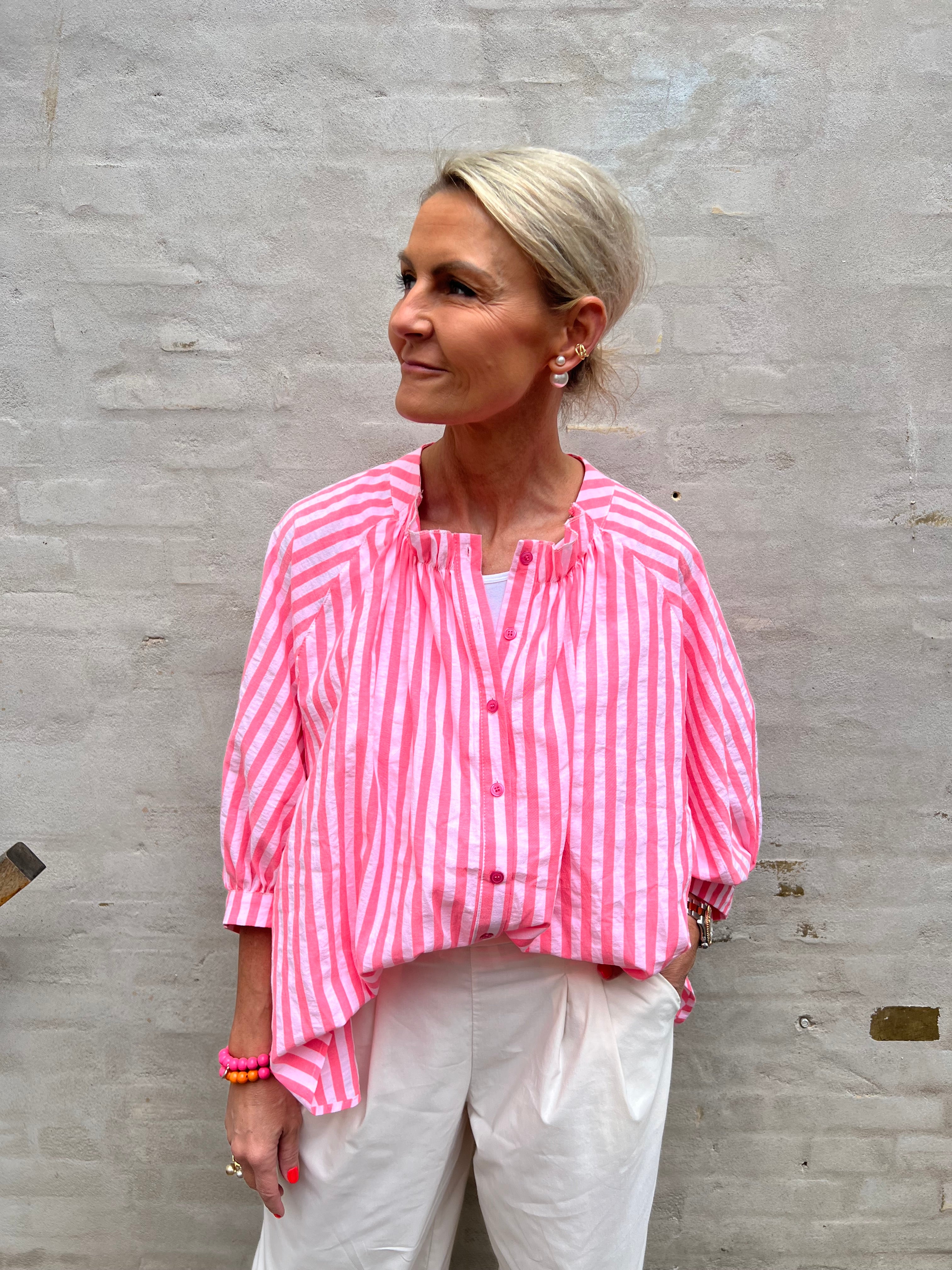 Elly shirt coral