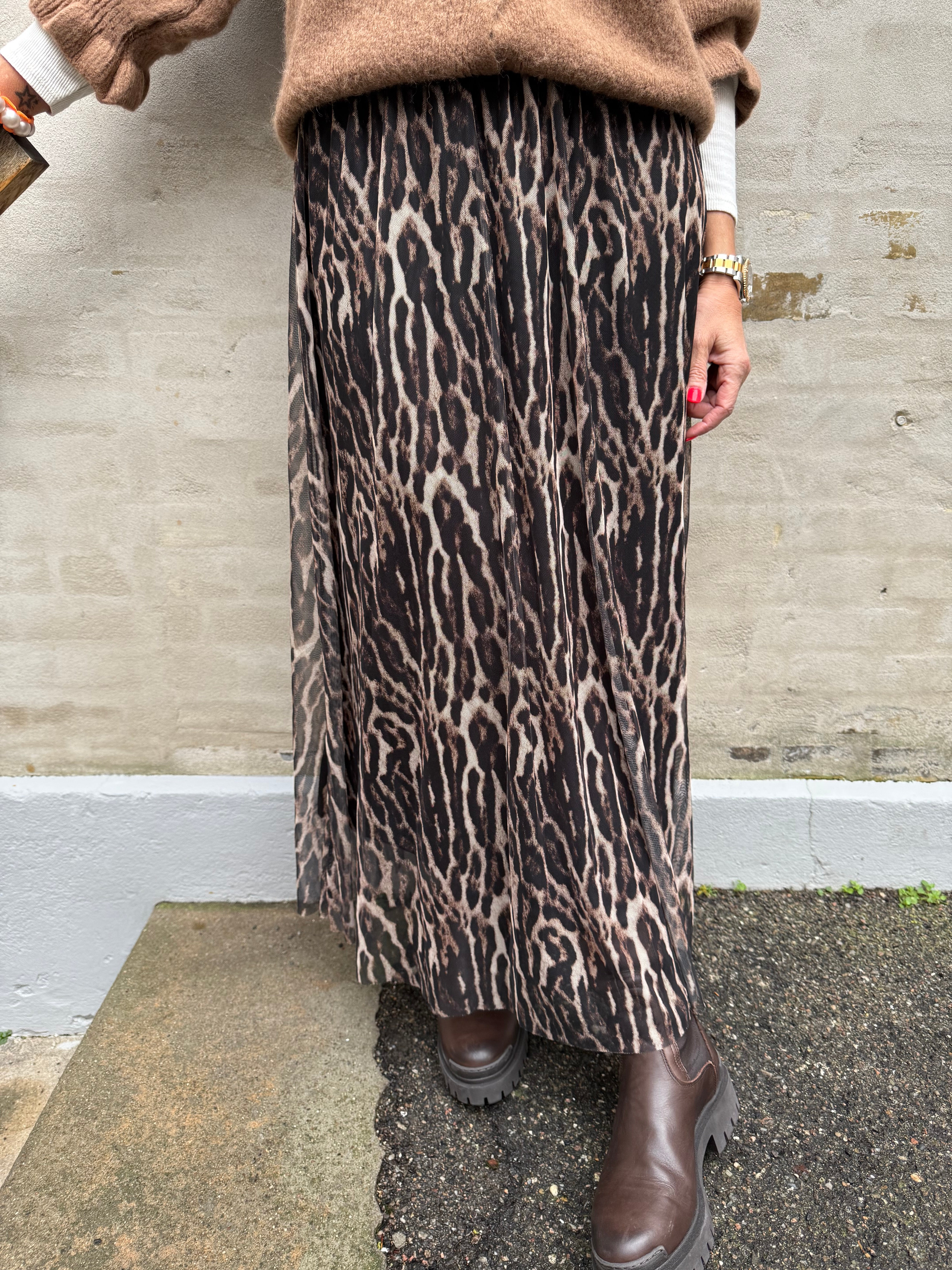 Presley Skirt - Leo Print