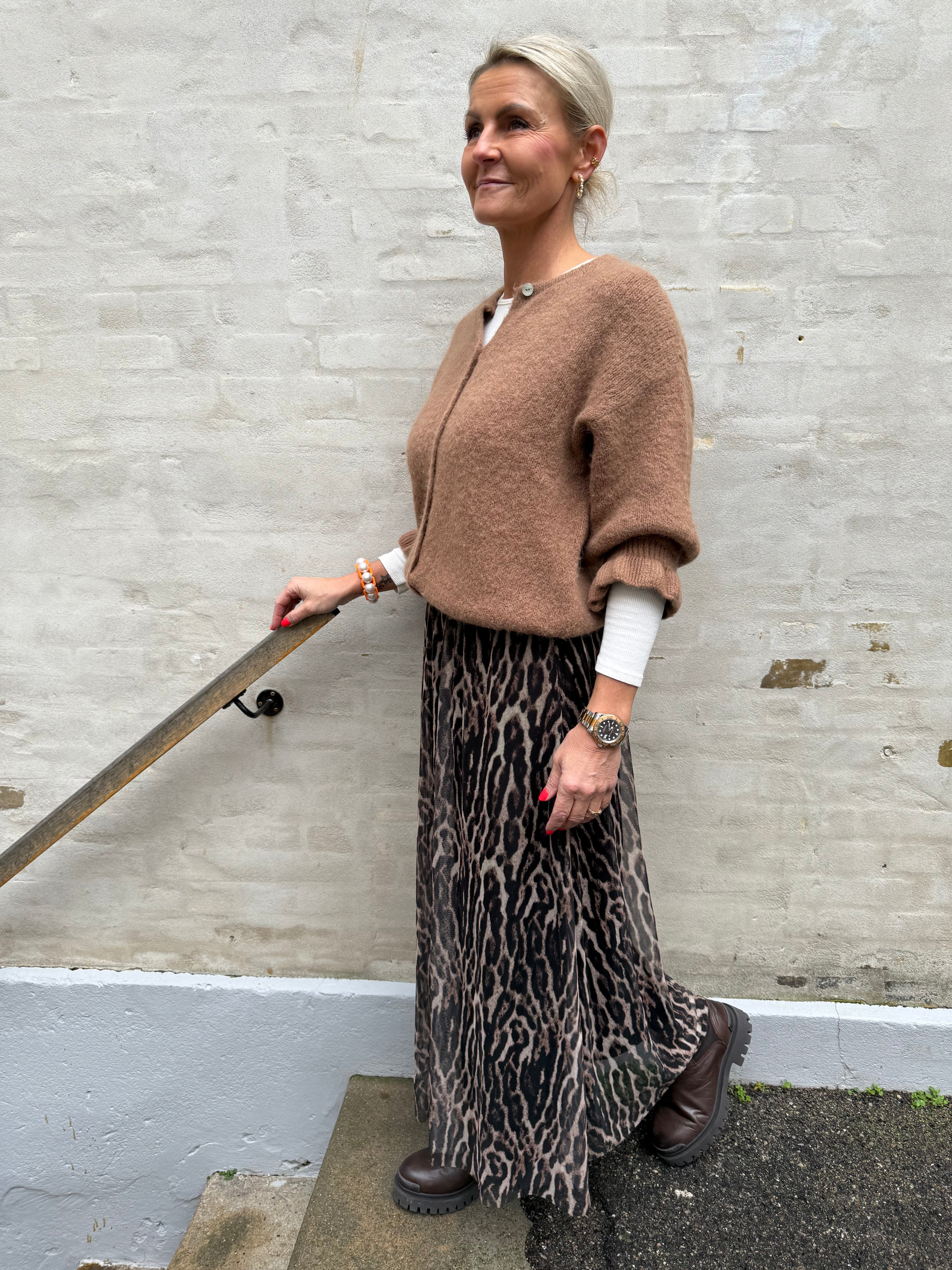 Presley Skirt - Leo Print