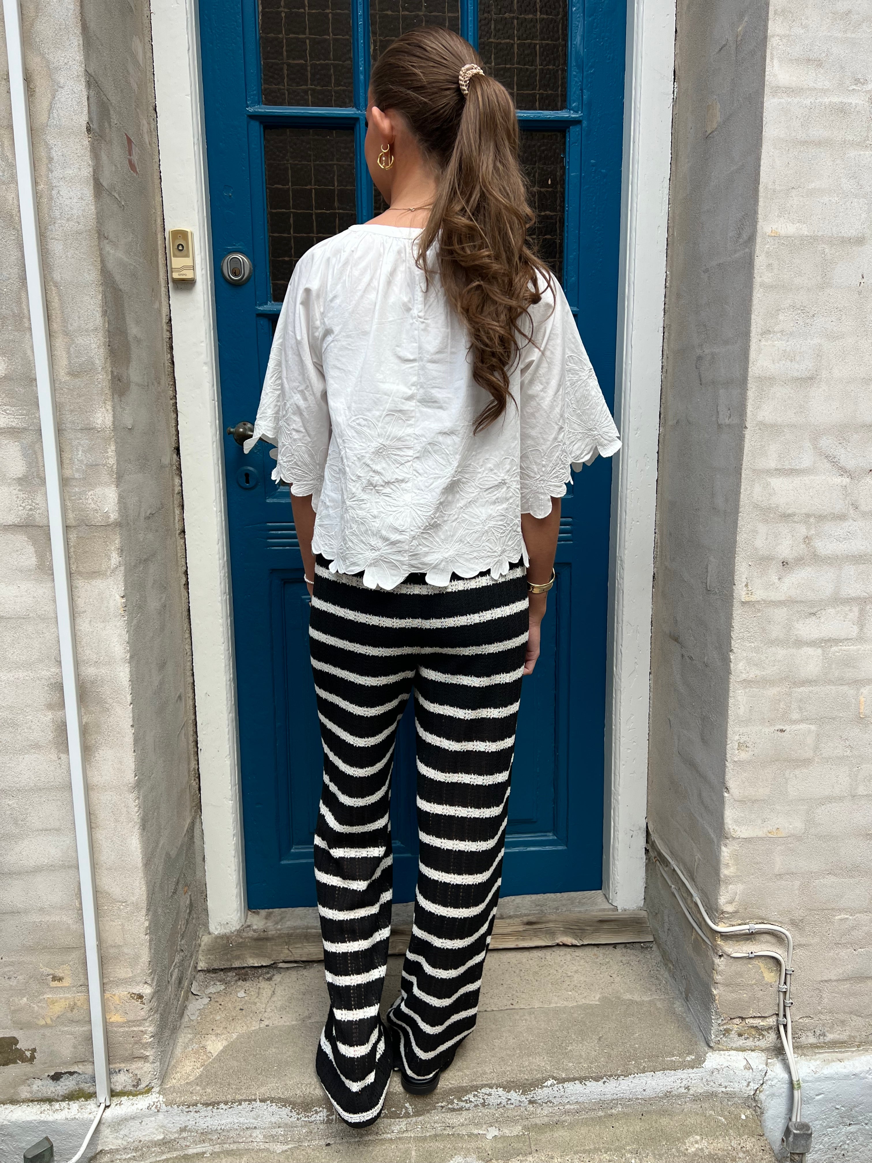 Alisson Pant Black/Cloud Dancer