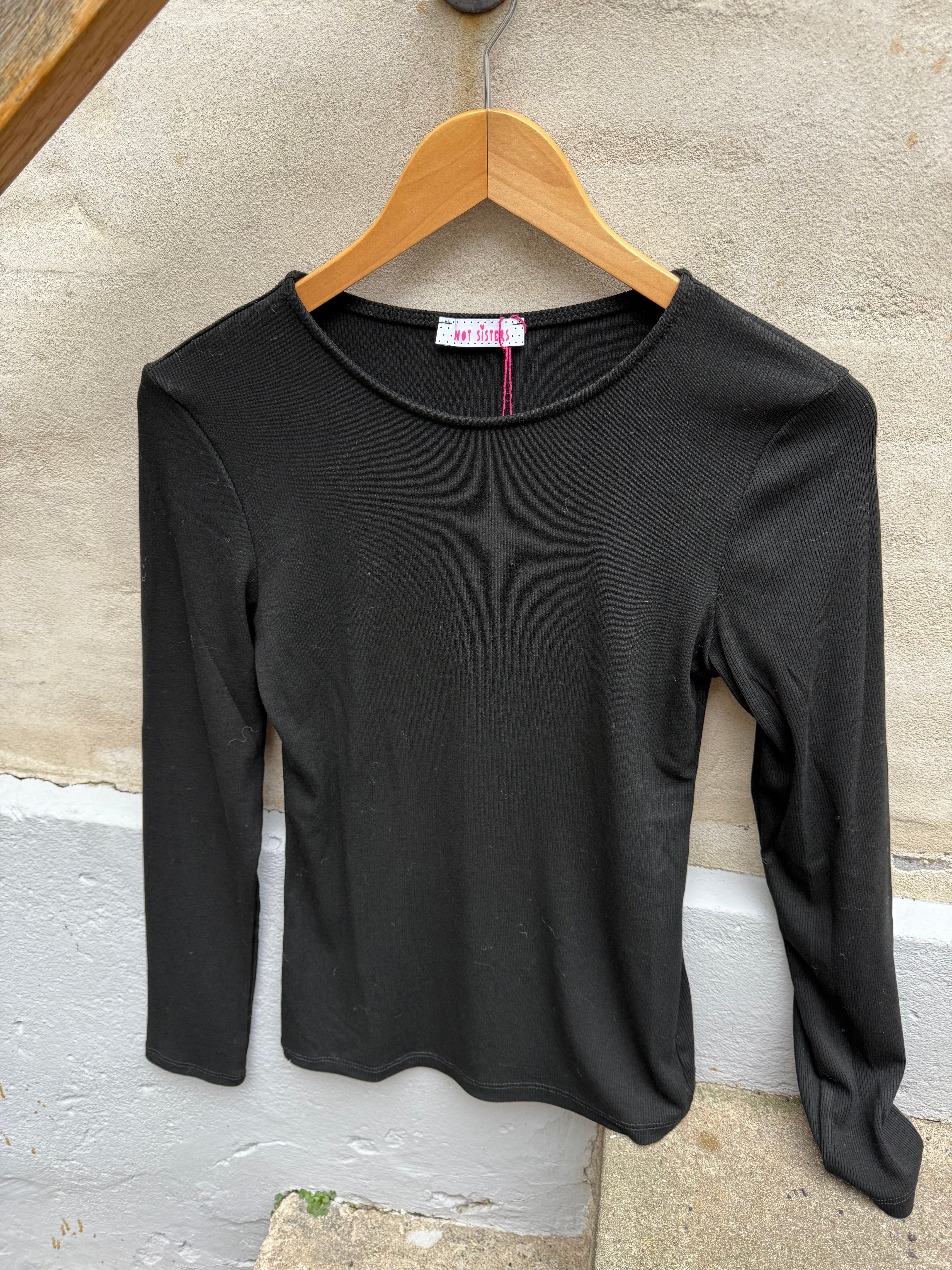 Everyday Basic Blouse - Black
