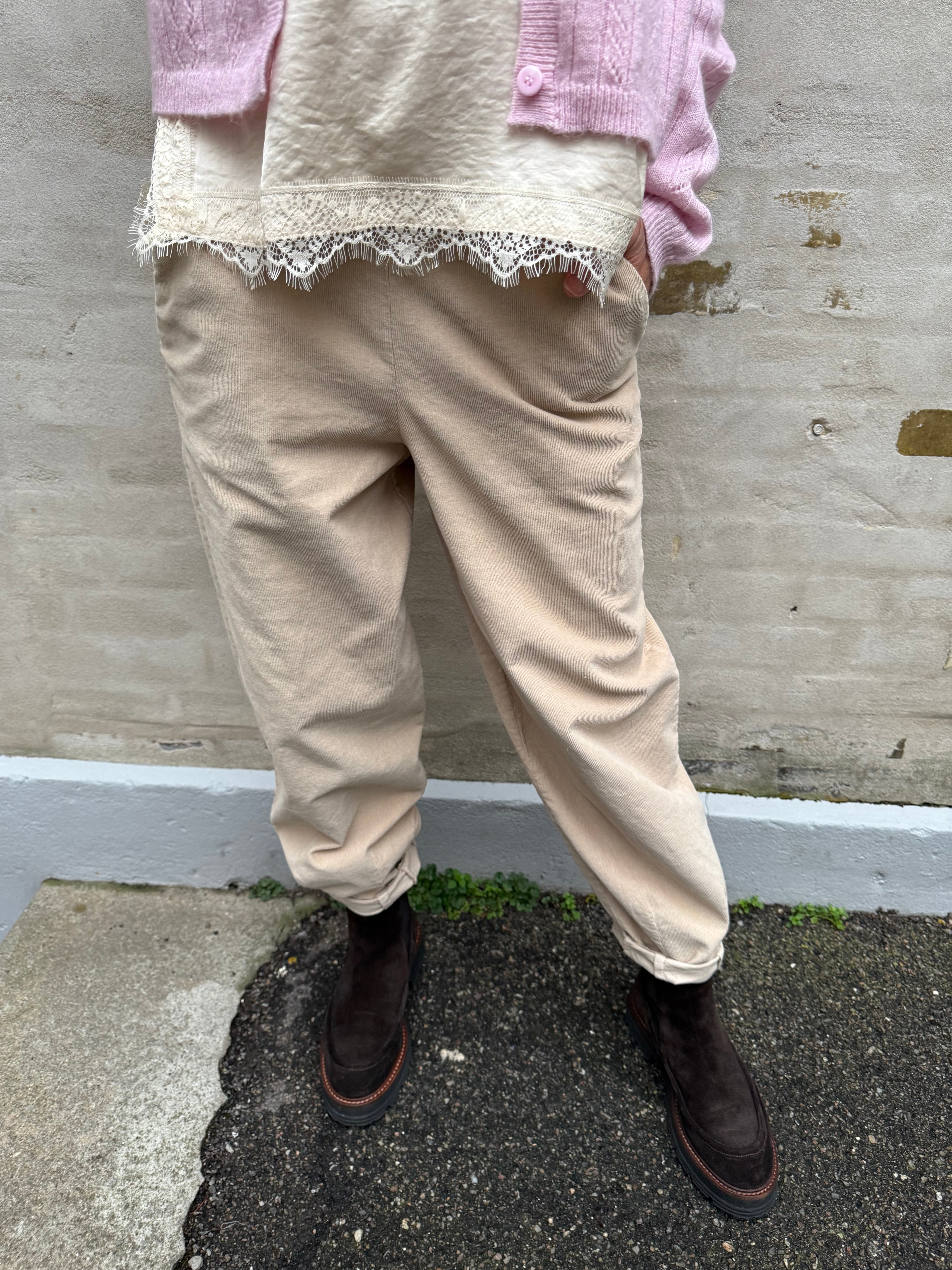 Memphis Barrel Pant Pearl