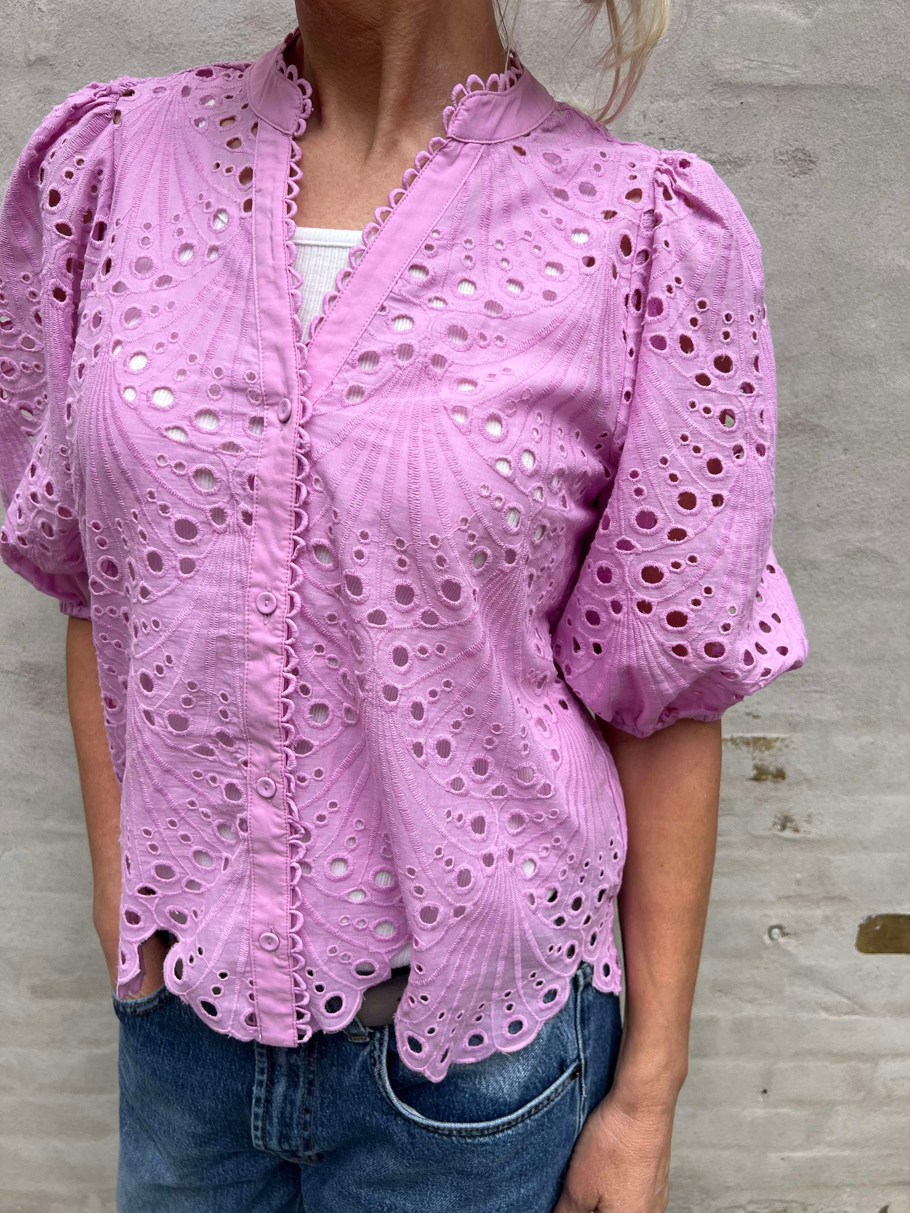 Naya Anglaise Shirt Orchid