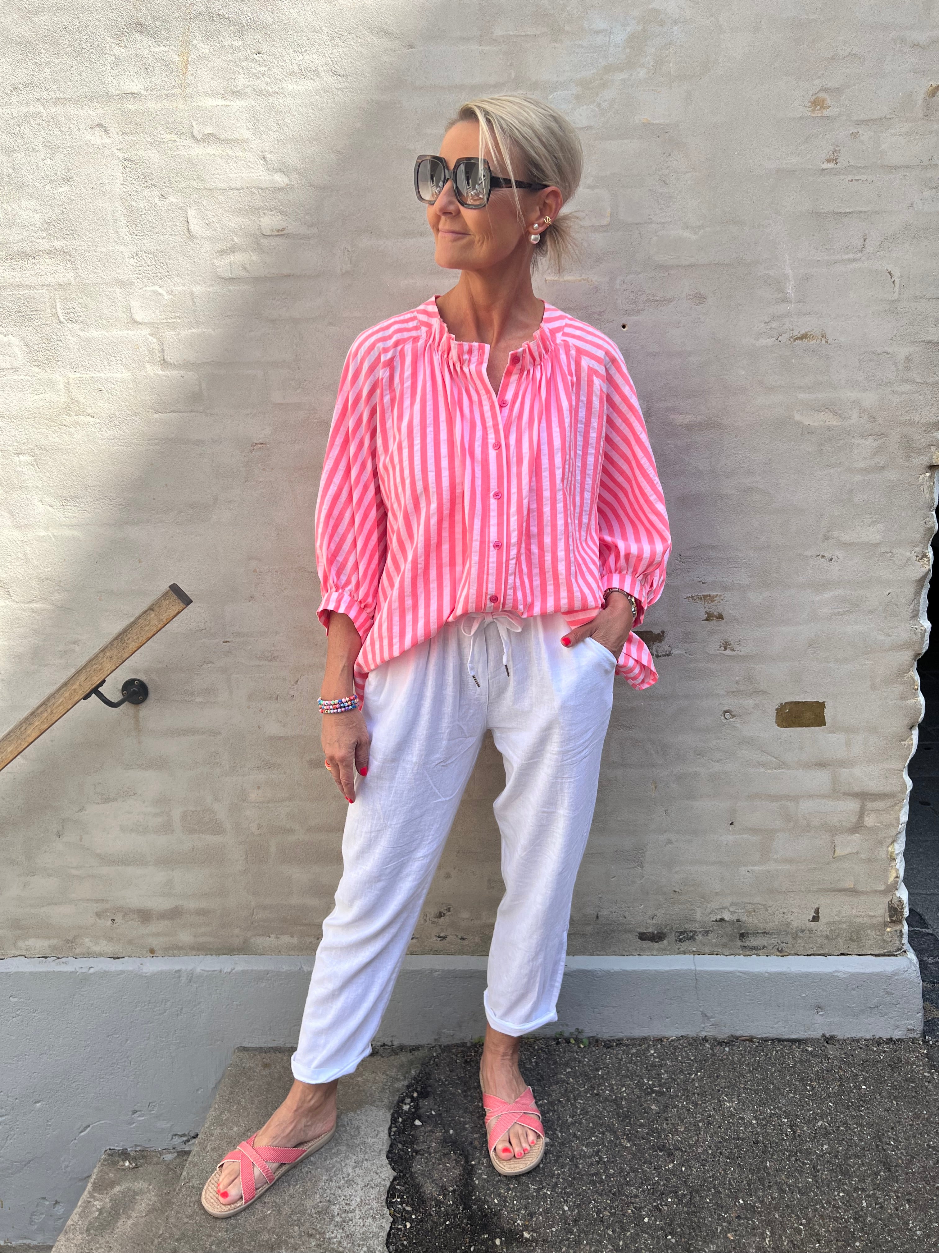 Elly shirt coral