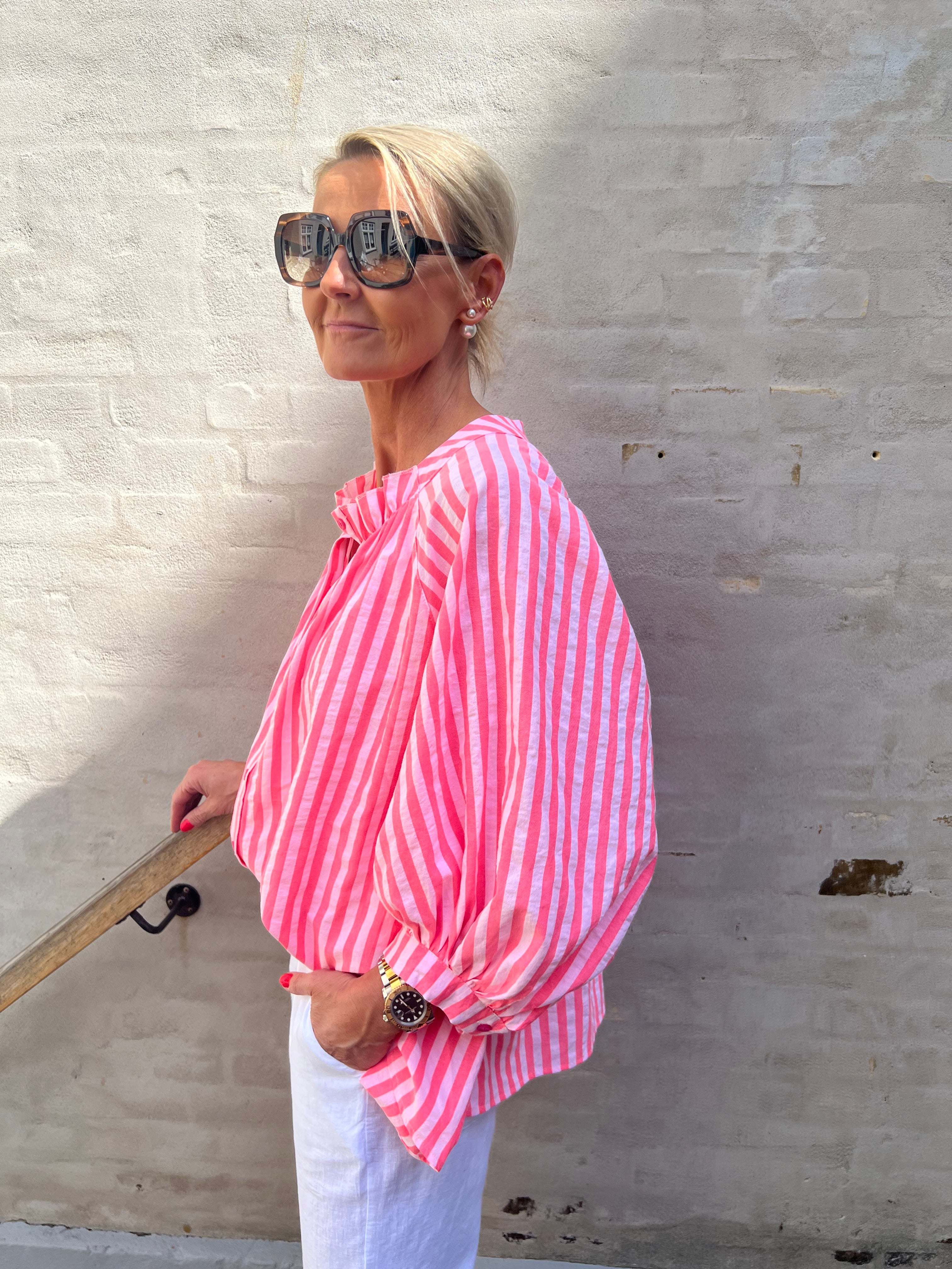 Elly shirt coral
