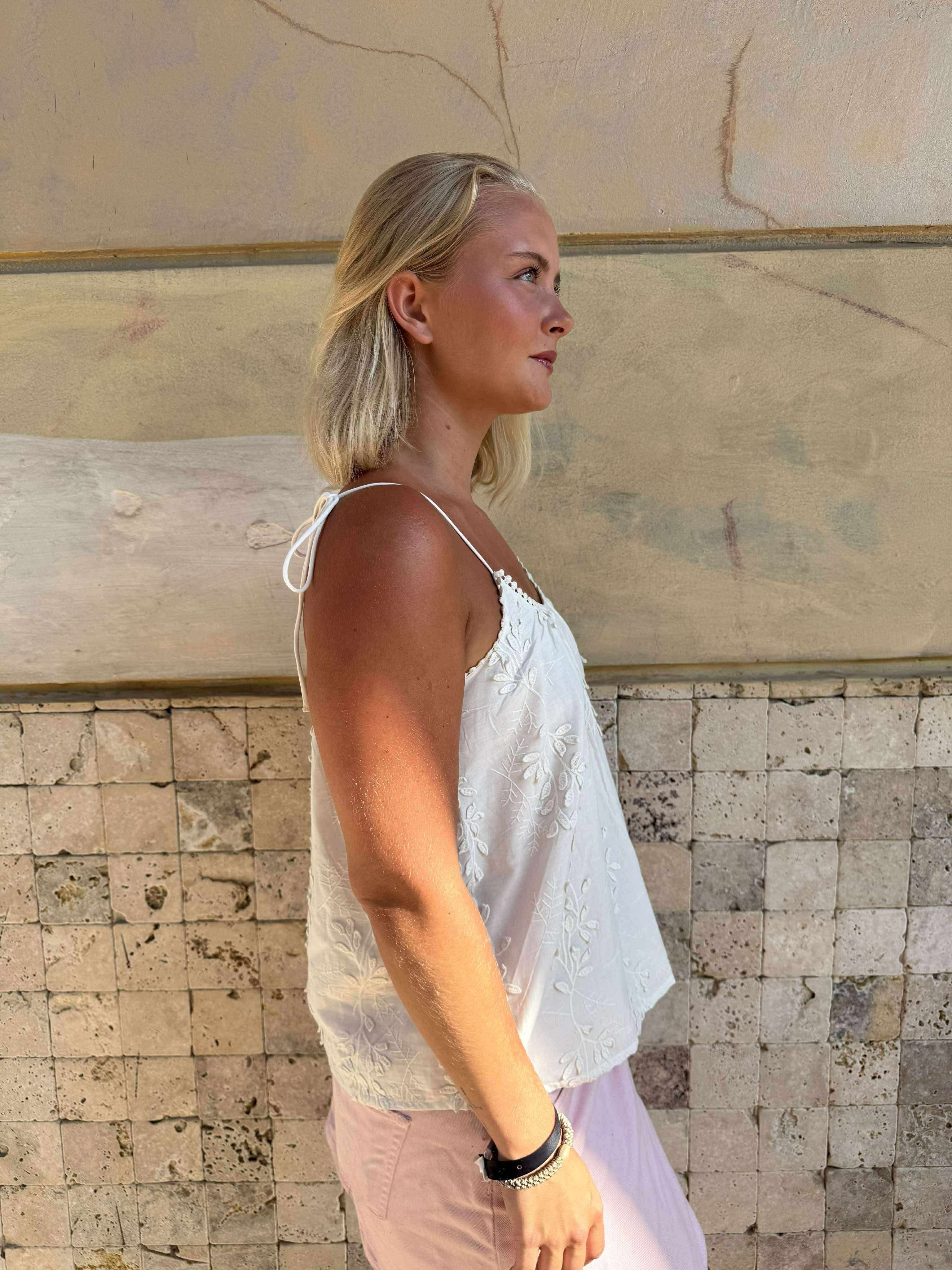 Nessa Singlet - Off White