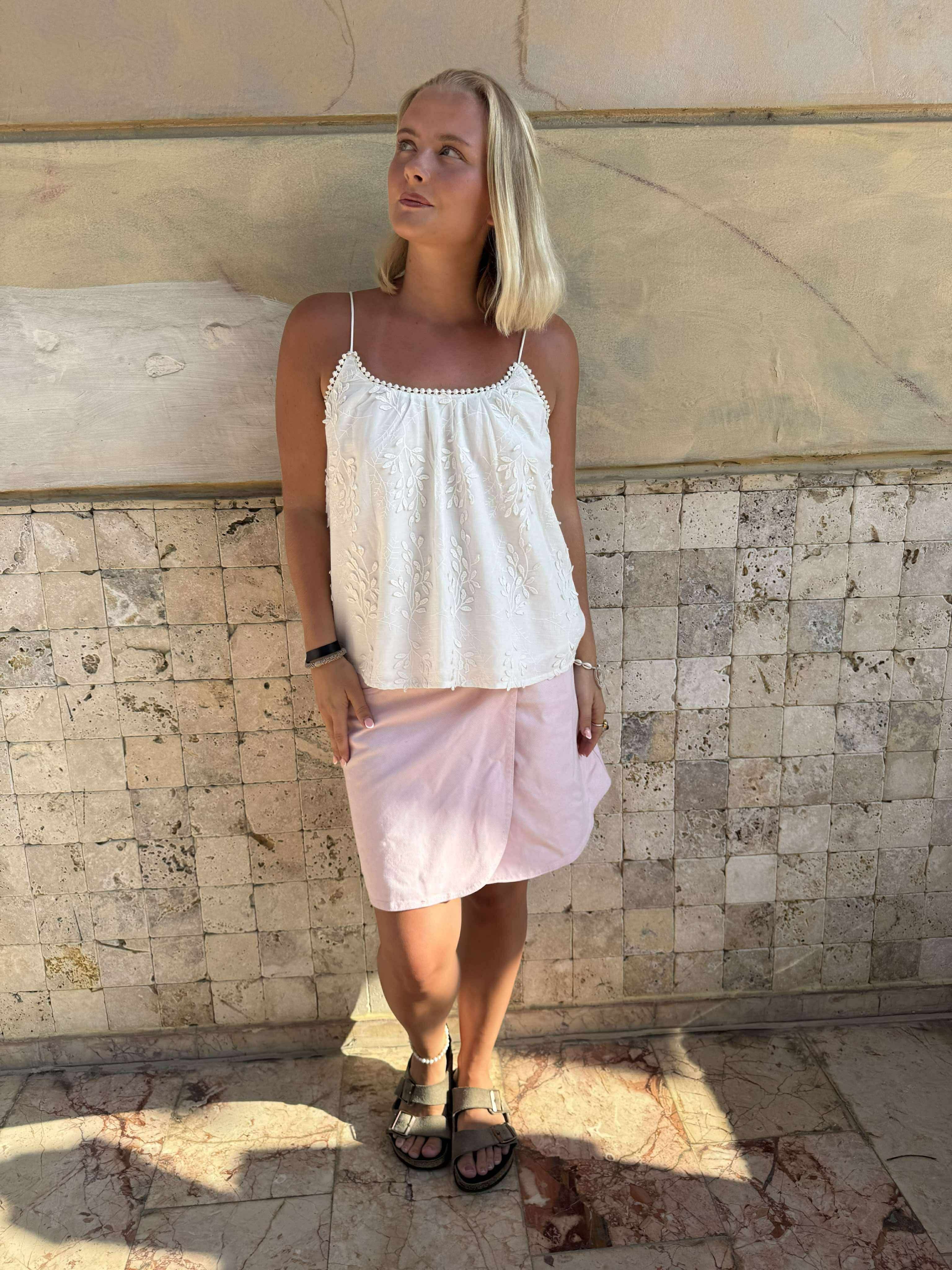 Nessa Singlet - Off White