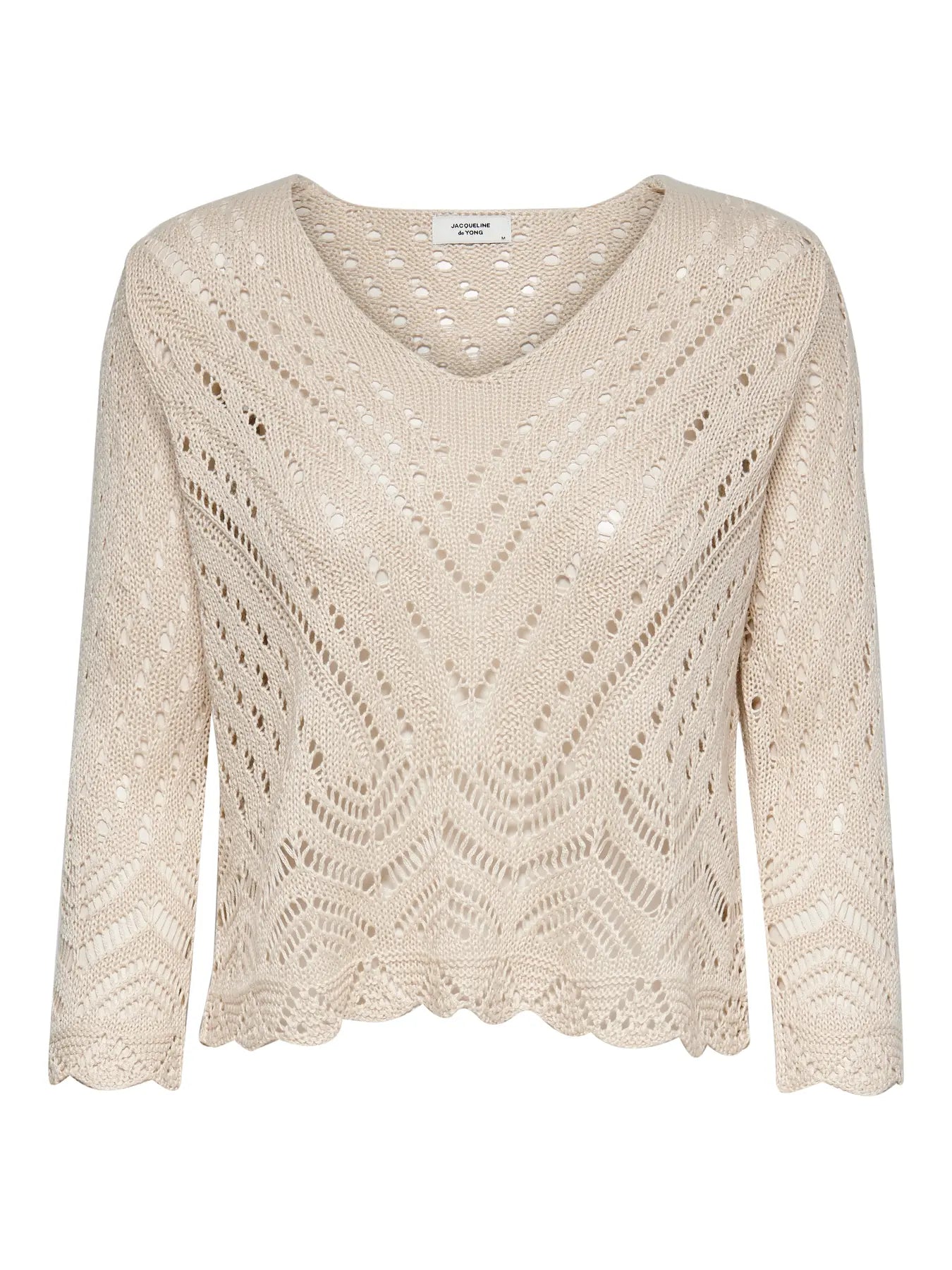 New Sun Cropped Pullover Tapioca