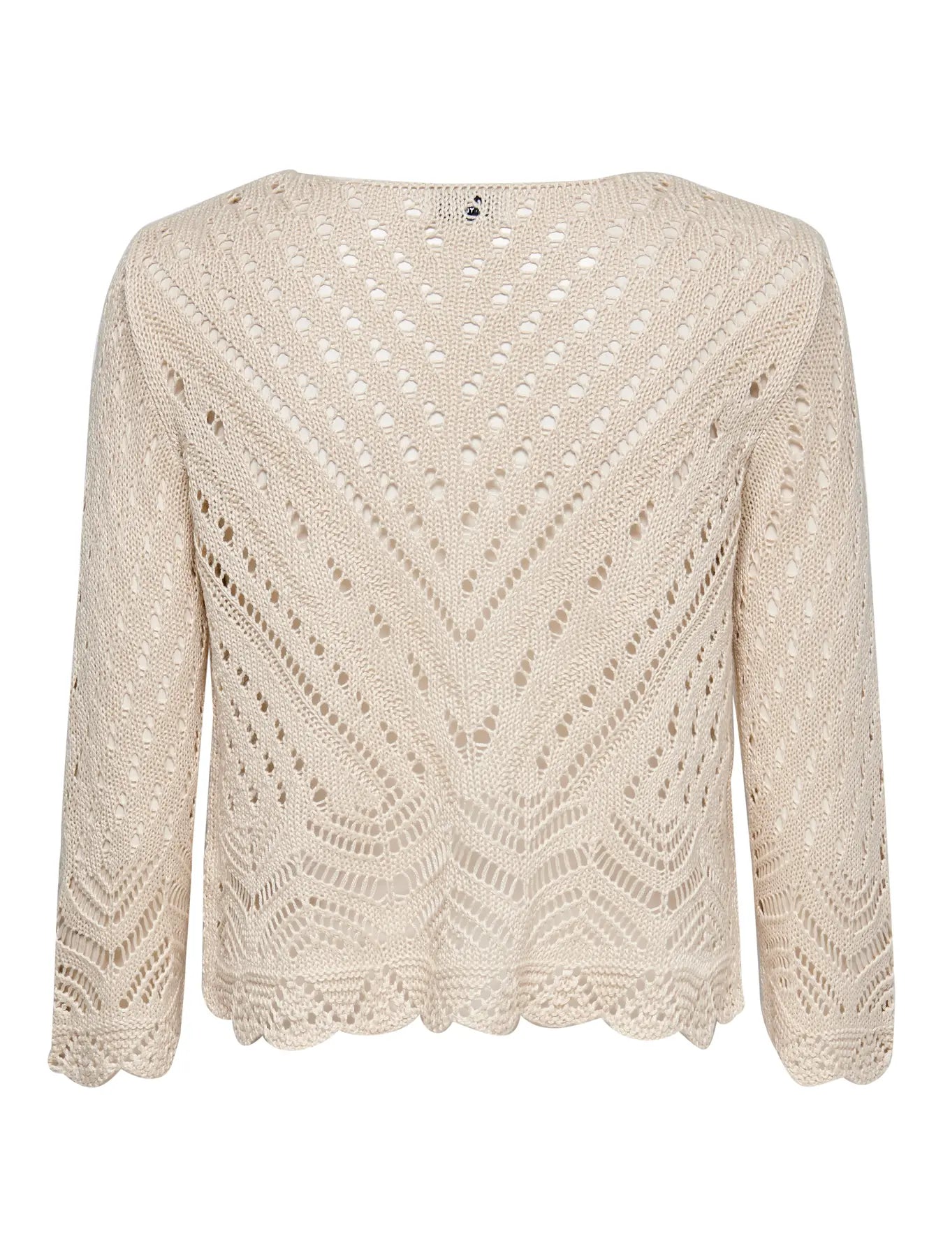 New Sun Cropped Pullover Tapioca