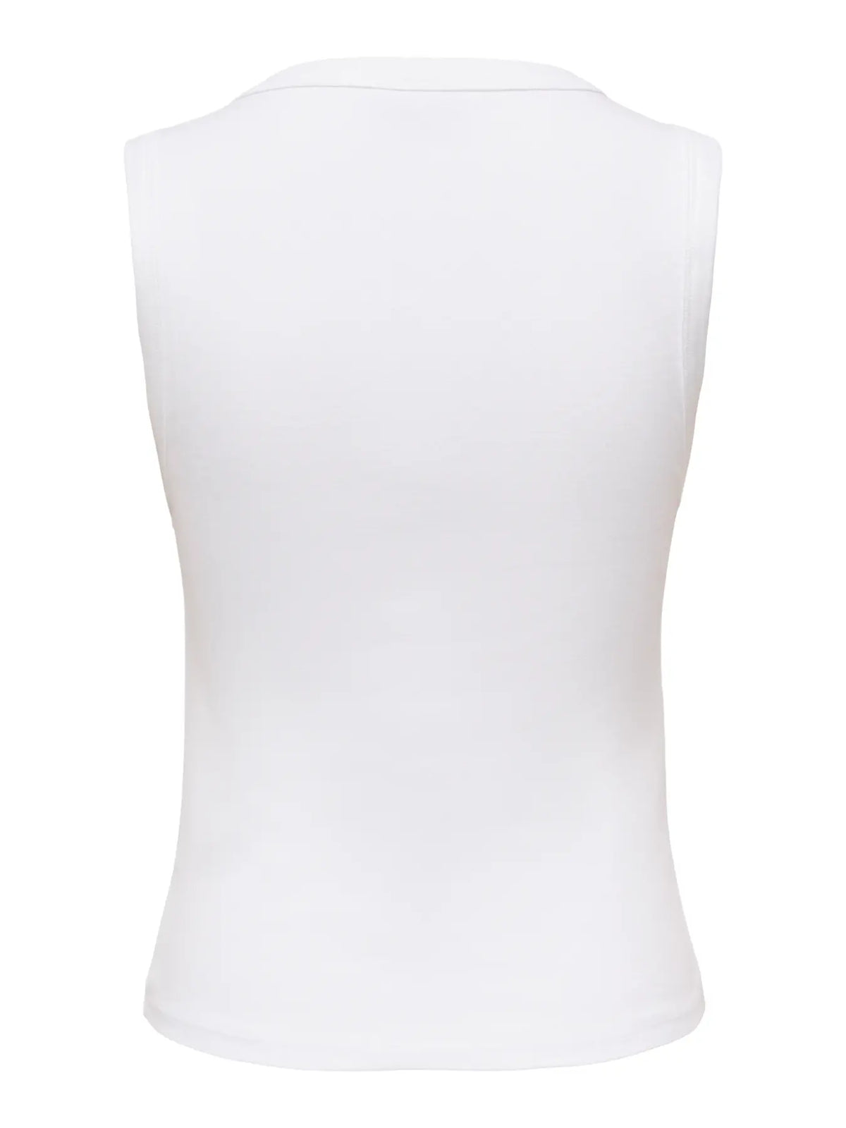 ASPA LIFE S/L V-NECK TANK TOP - Bright White