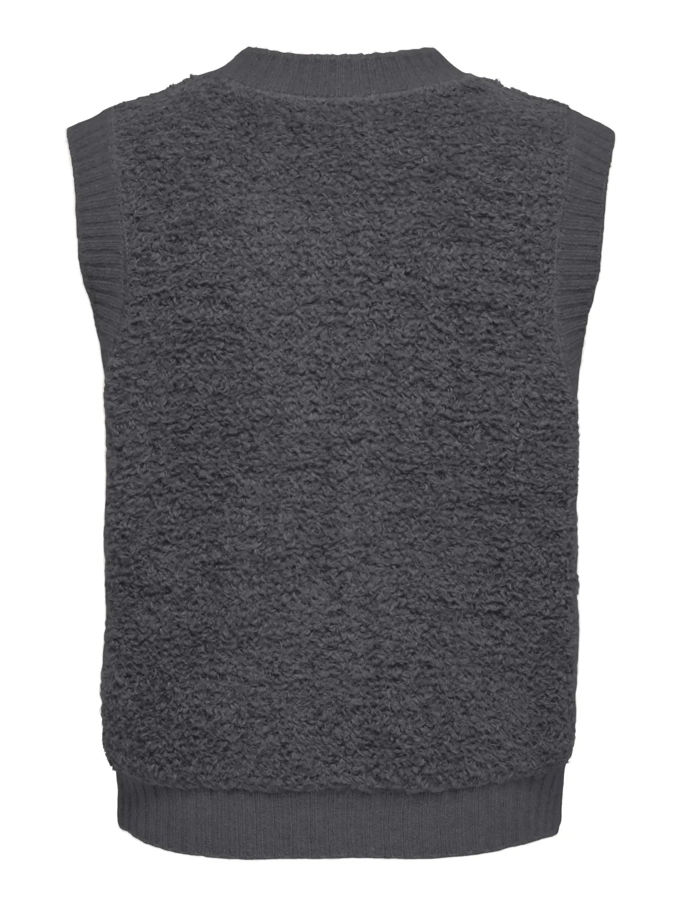 EIRA LIFE S/L ON BUTTON VEST - Asphalt