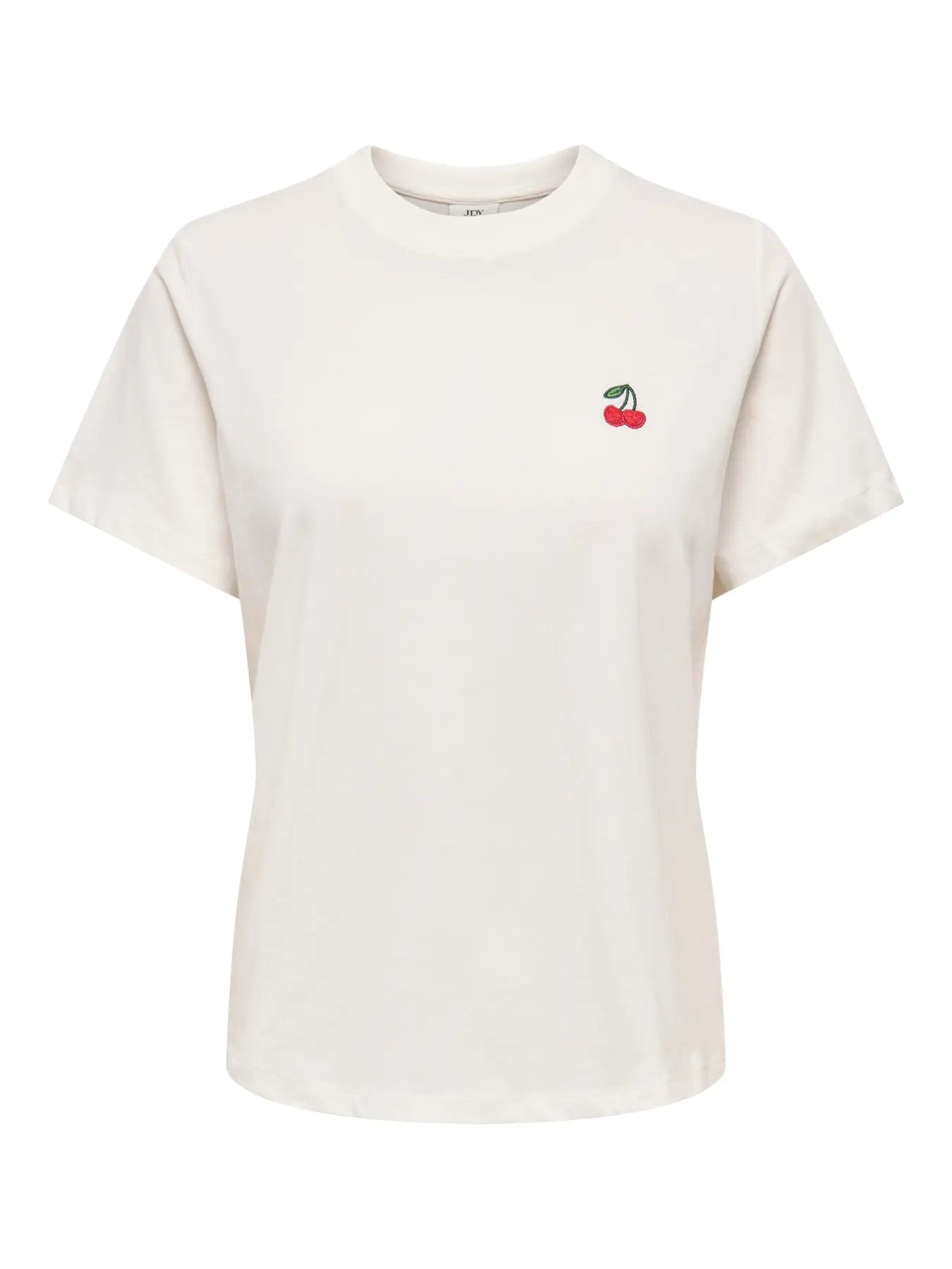 PISA LIFE SS PRINT TOP - Cloud Dancer CHERRY