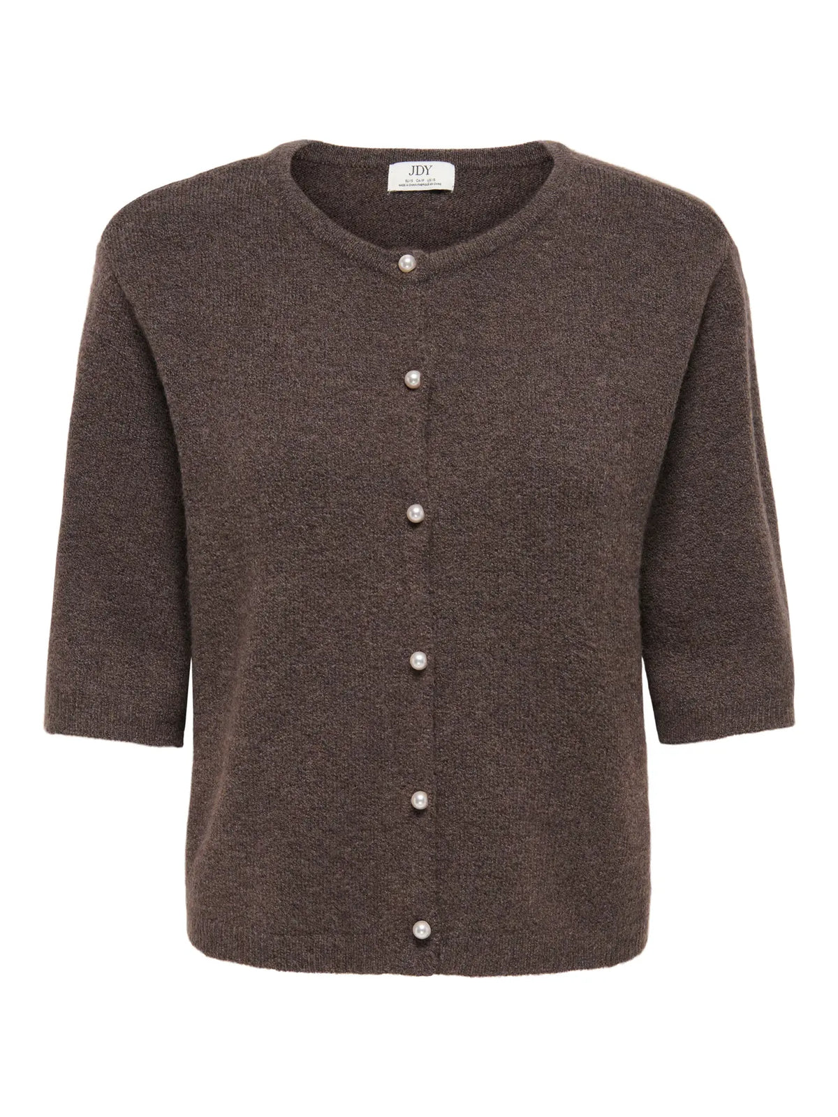 RUE LIFE 2/4 PEARL CARDIGAN - Bracken MELANGE
