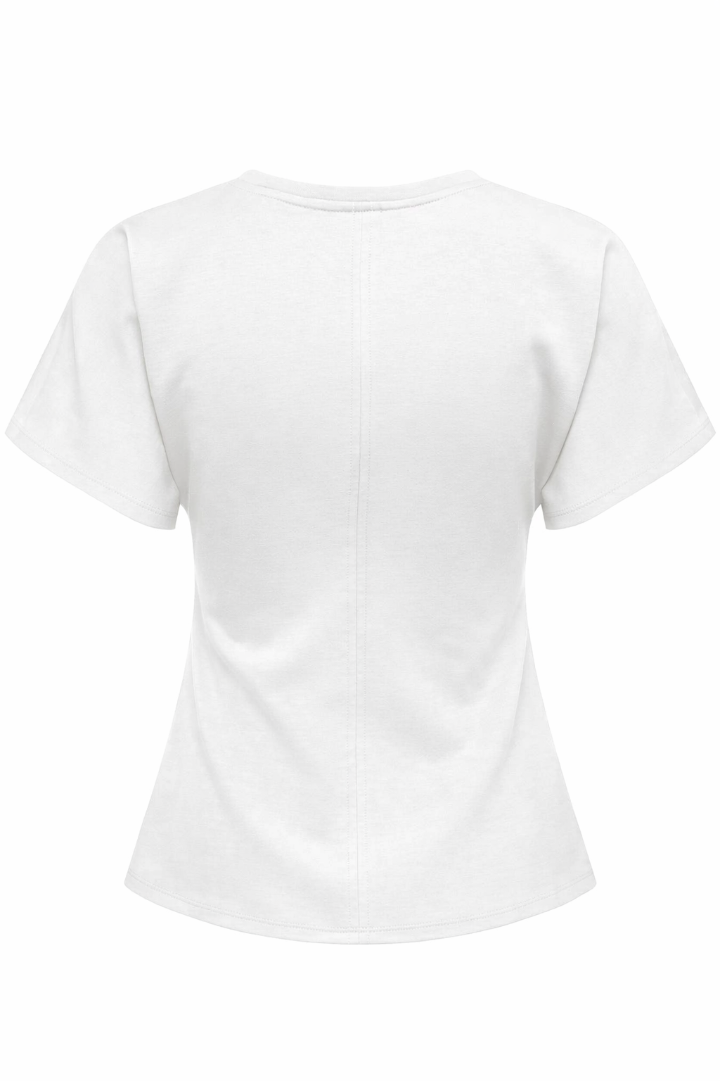 SAFINA SS DETALJTOPP - Ljusvit