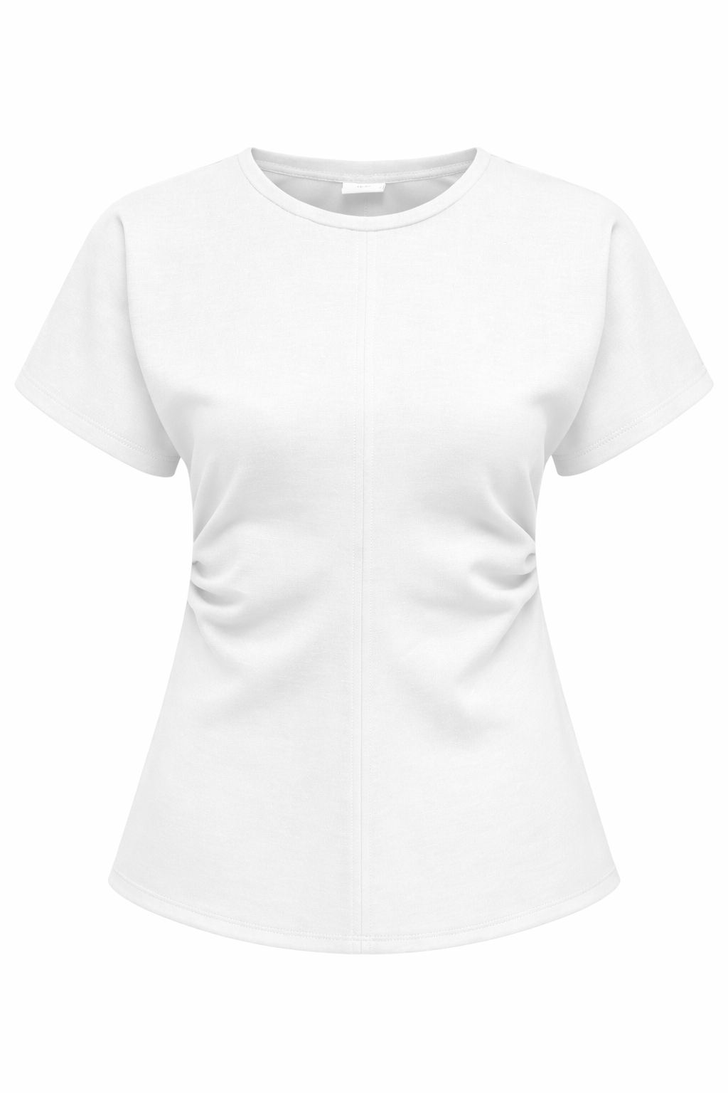 SAFINA SS DETALJTOPP - Ljusvit