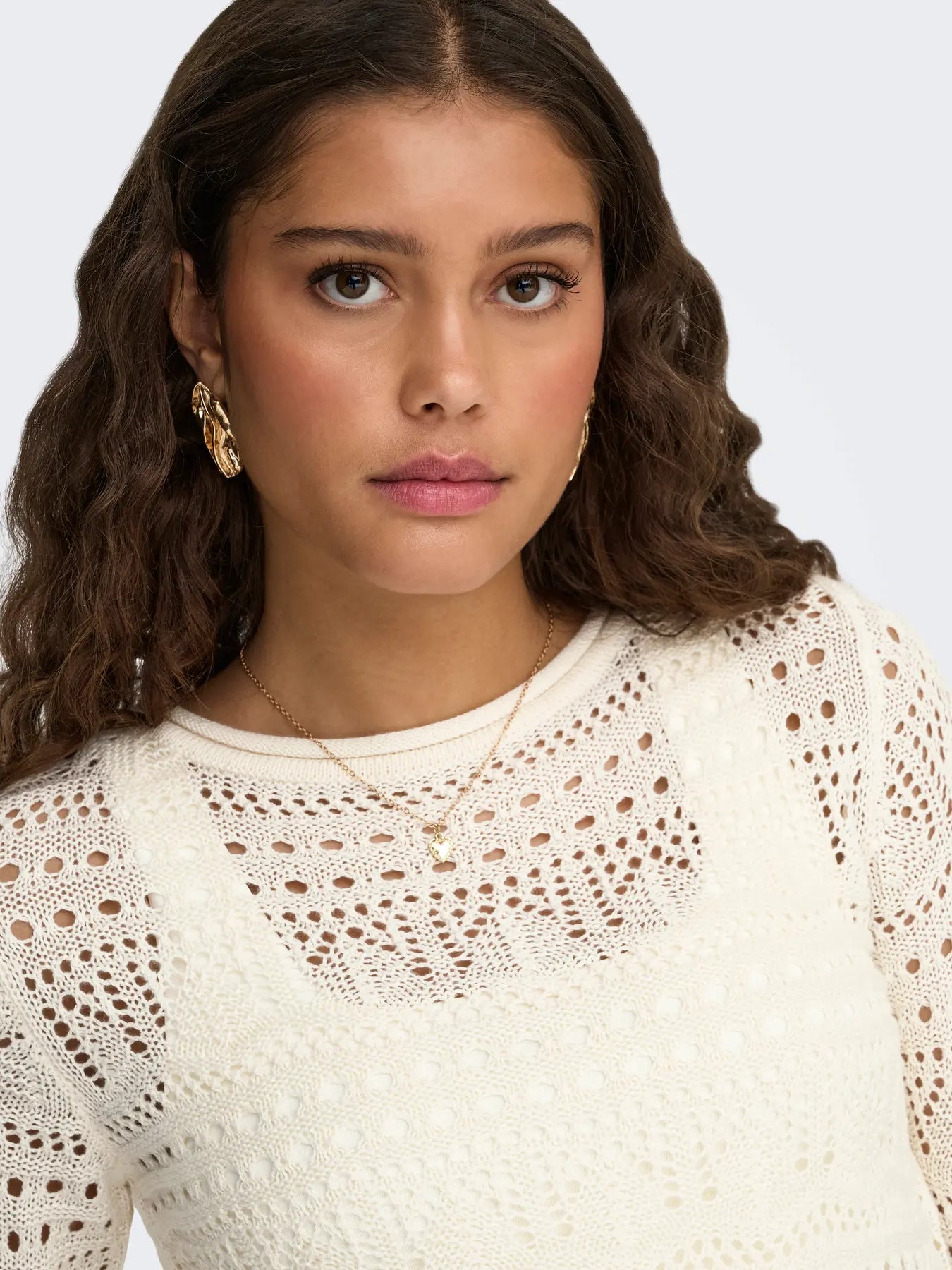 SUN LAY 2/4 PULLOVER - Eggnog