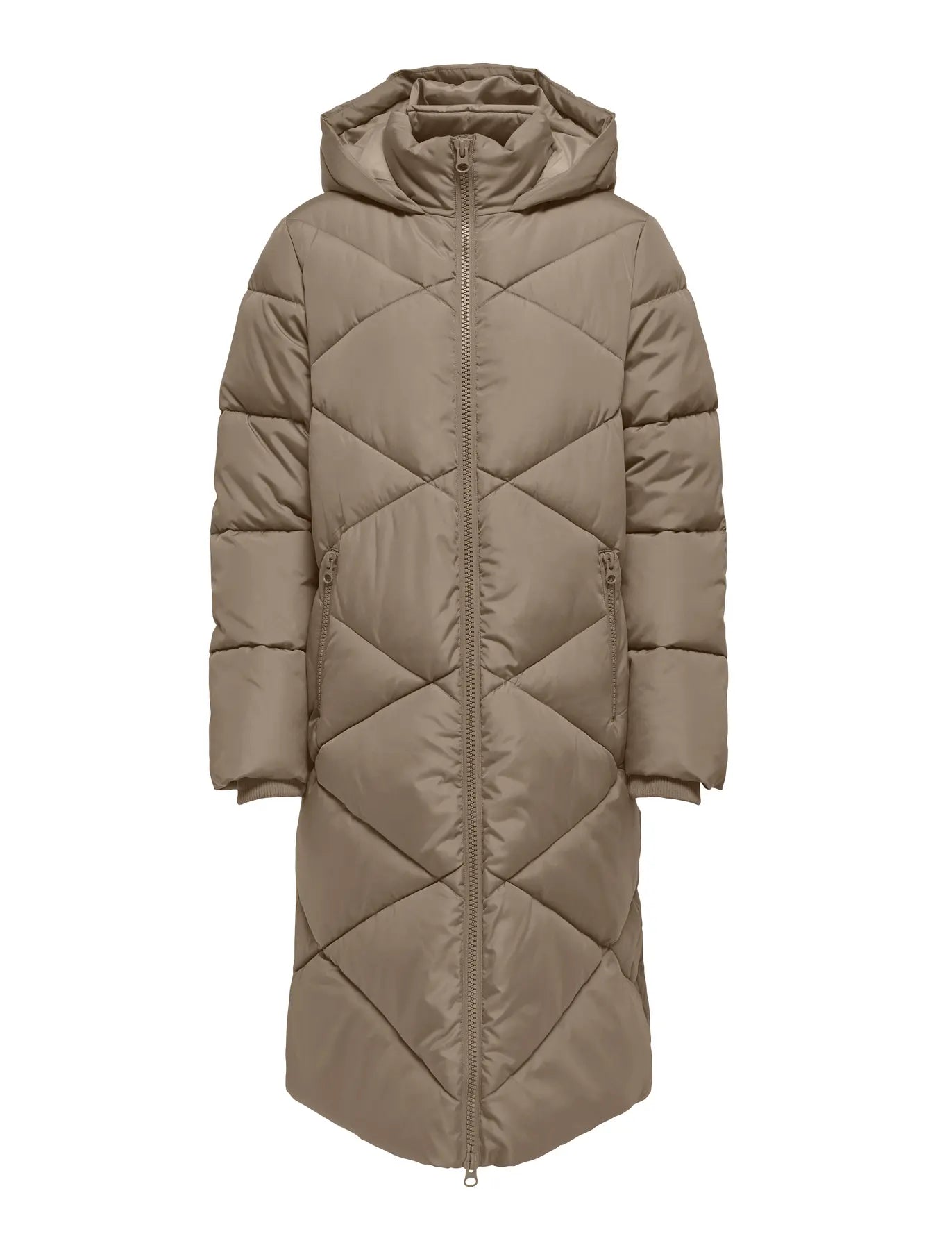 VISTA LIFE PADDED HOOD JACKET - Timber Wolf