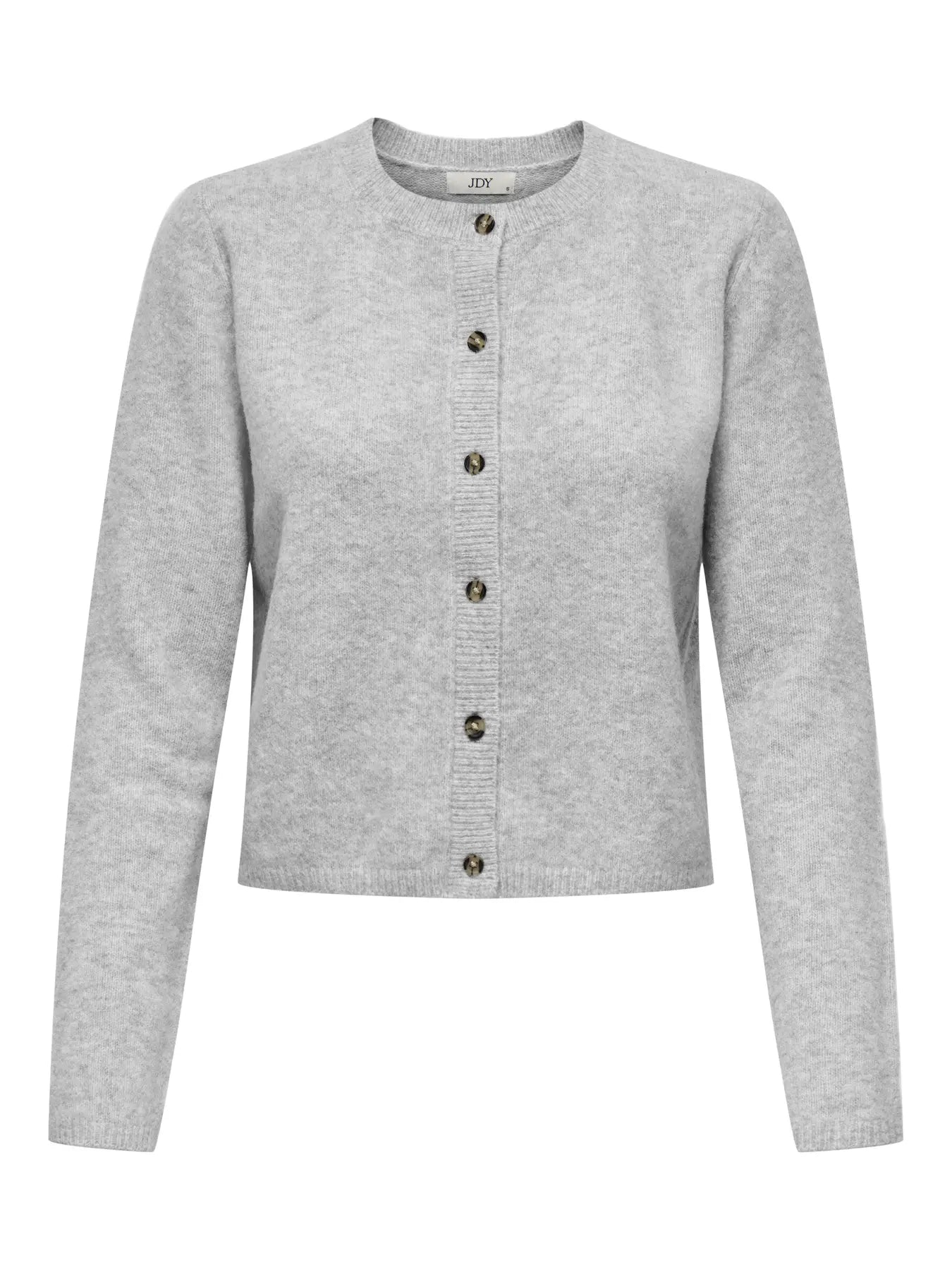 CHLOE LIFE CARDIGAN - Light Grey Melange