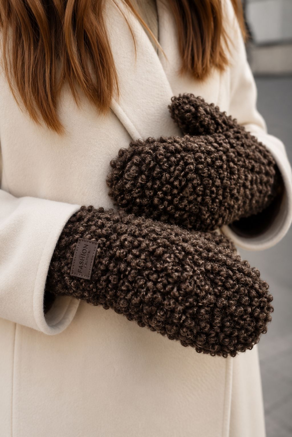 Winther Mittens - Coffee