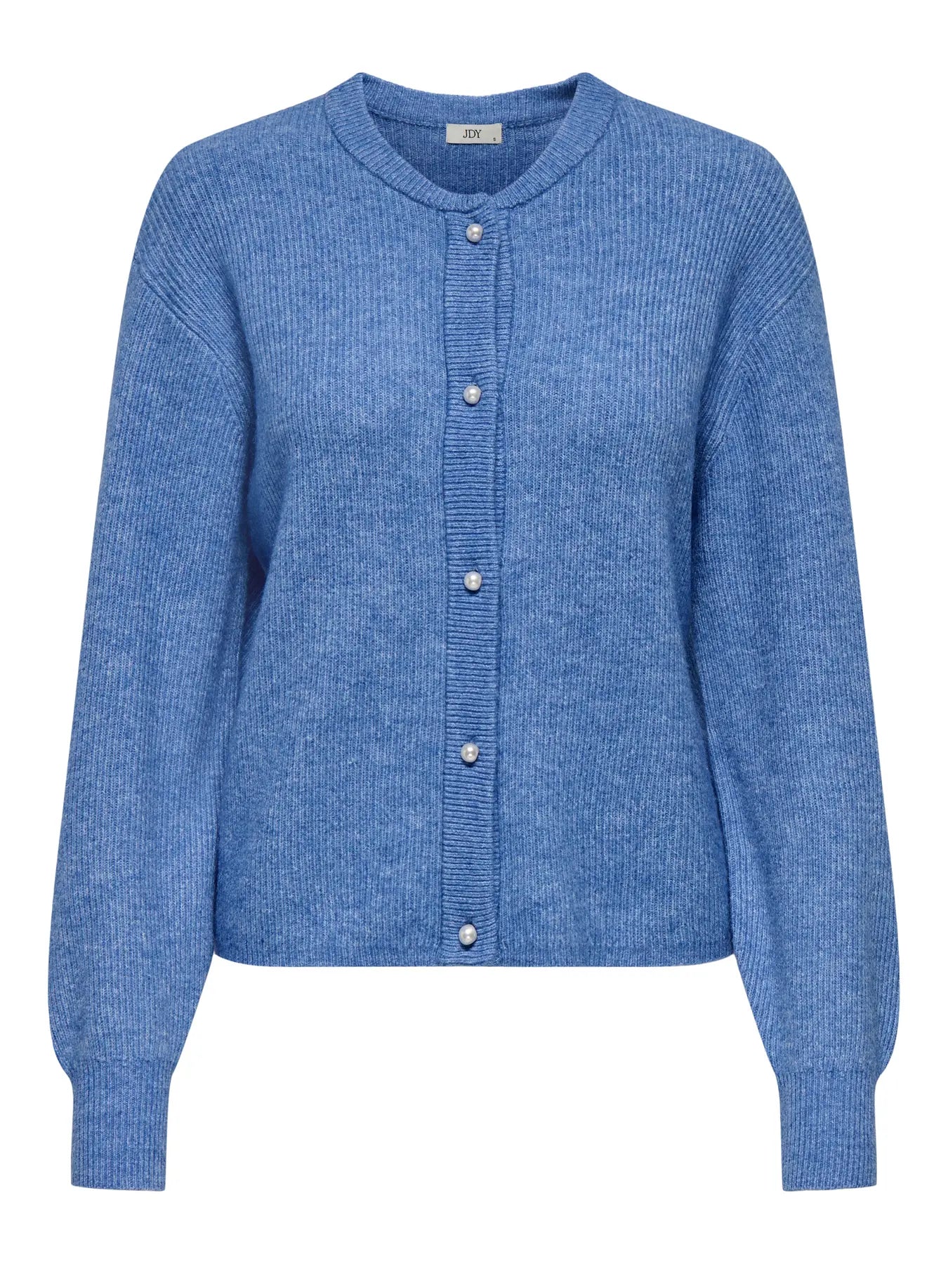 LUMI LIFE L/S BUTTON CARDIGAN - Ebb And Flow MELANGE