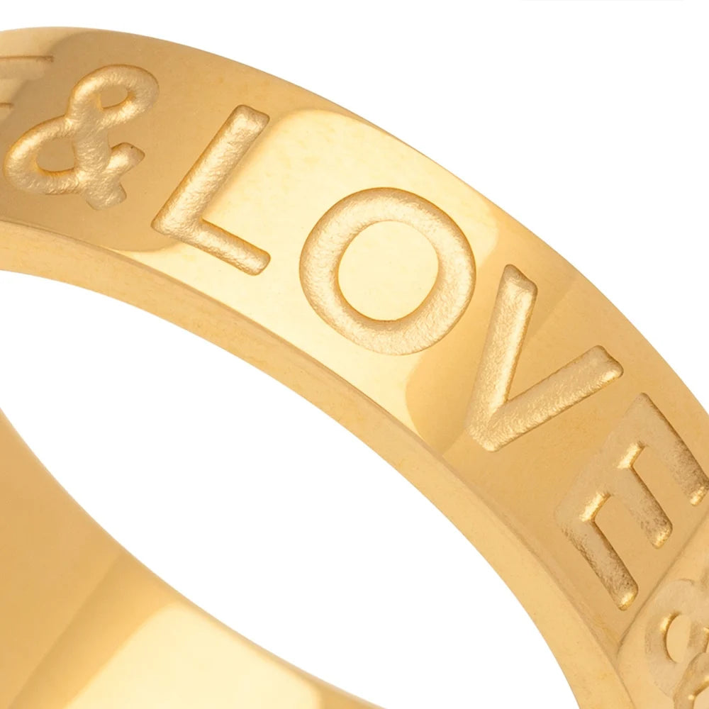 Love & Cake Ring - Forgyldt