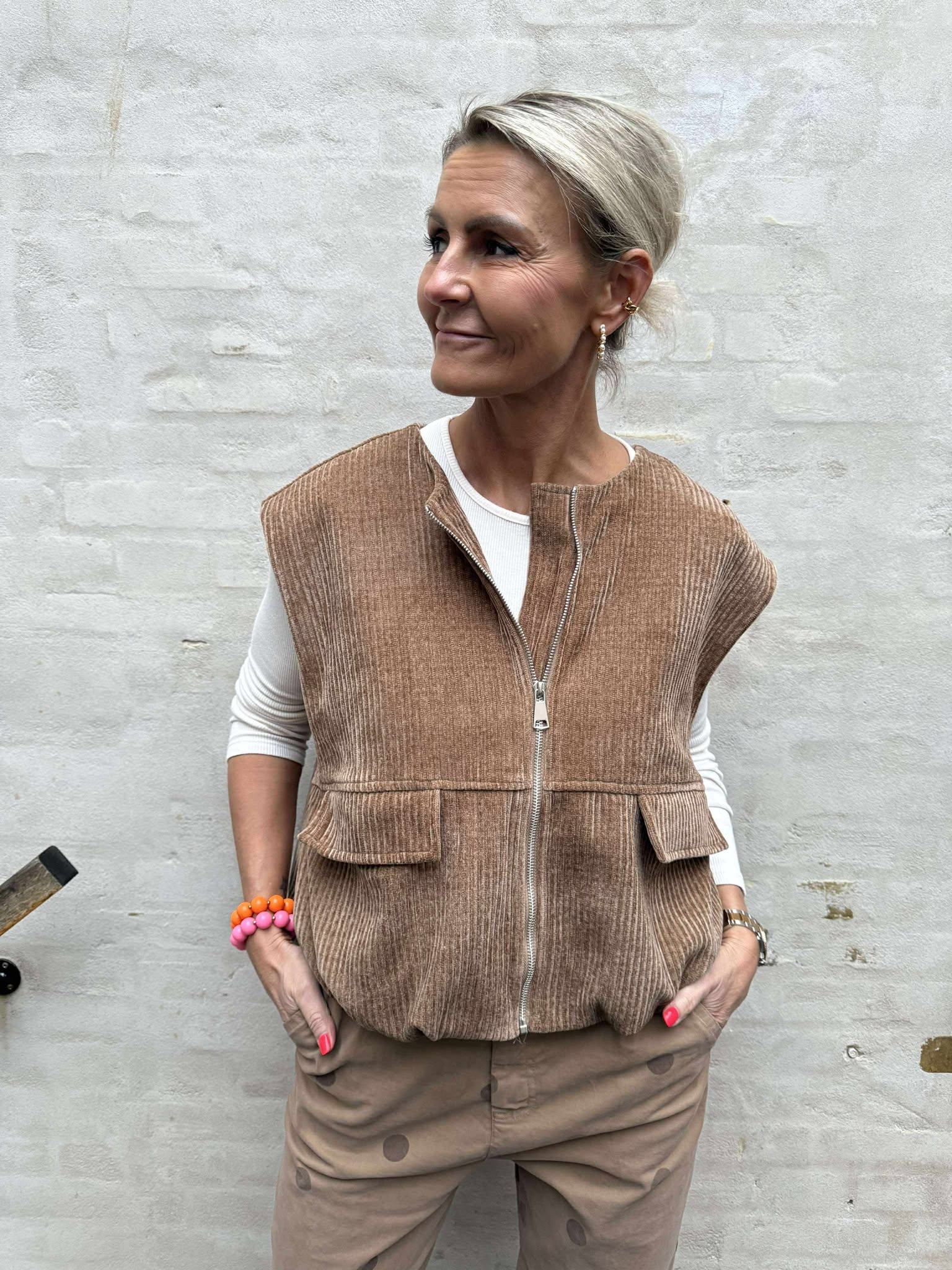 PREORDER-Freya Vest - Camel