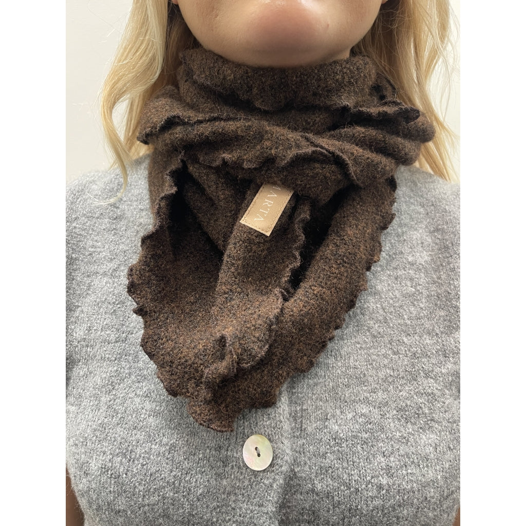 Agnete Scarf - Brown