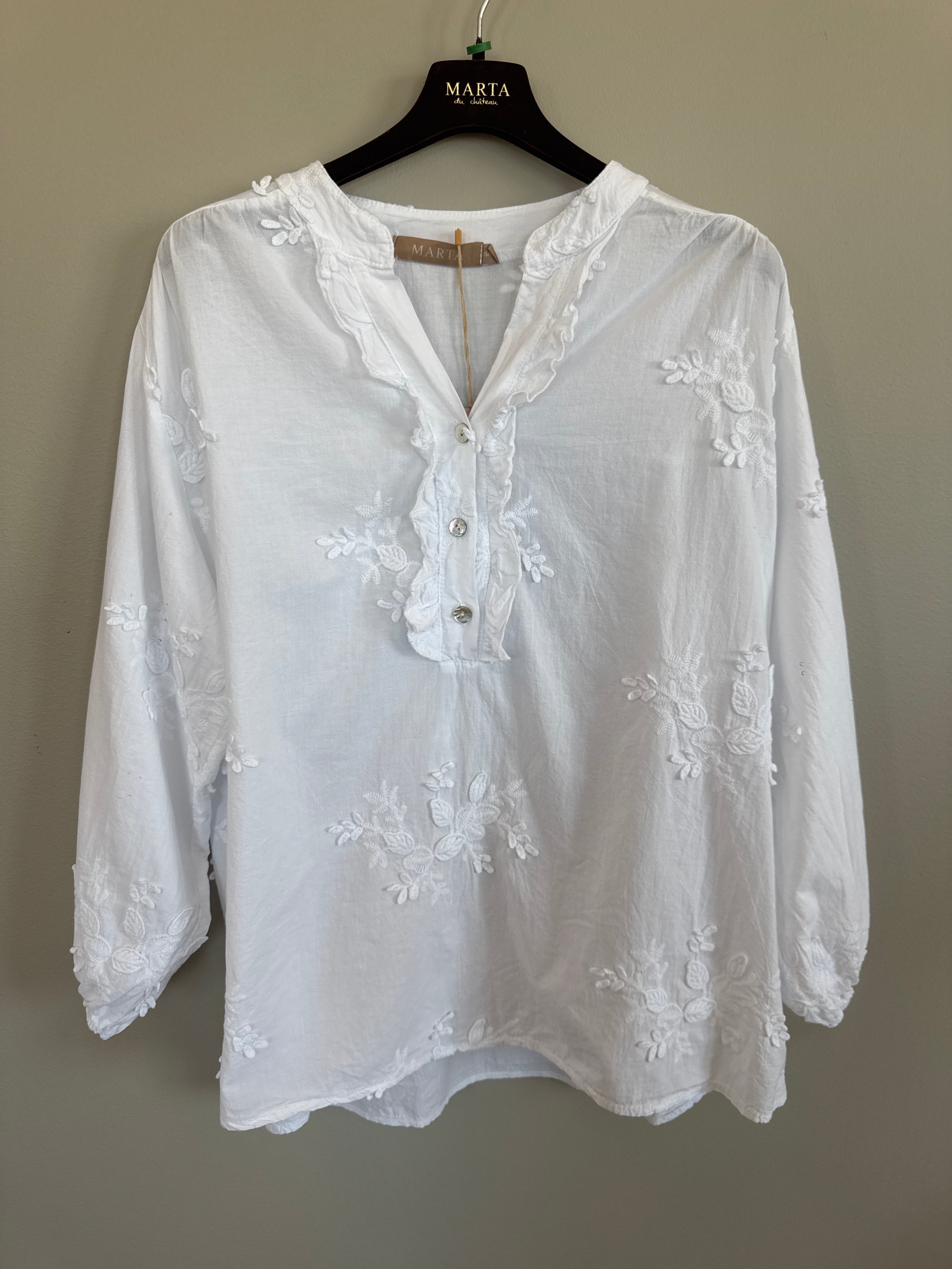 Annika Blouse - White