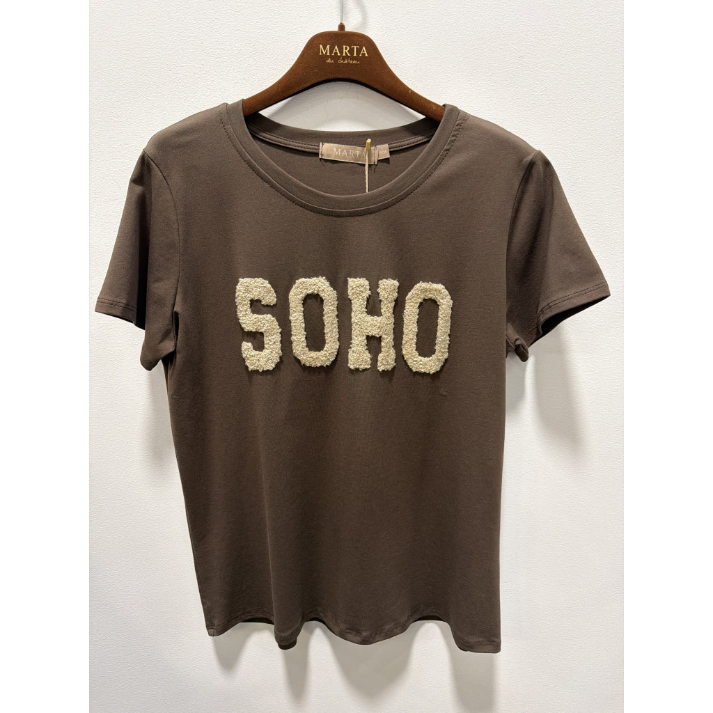 PREORDER-Herdis Tee - Moro/Beige