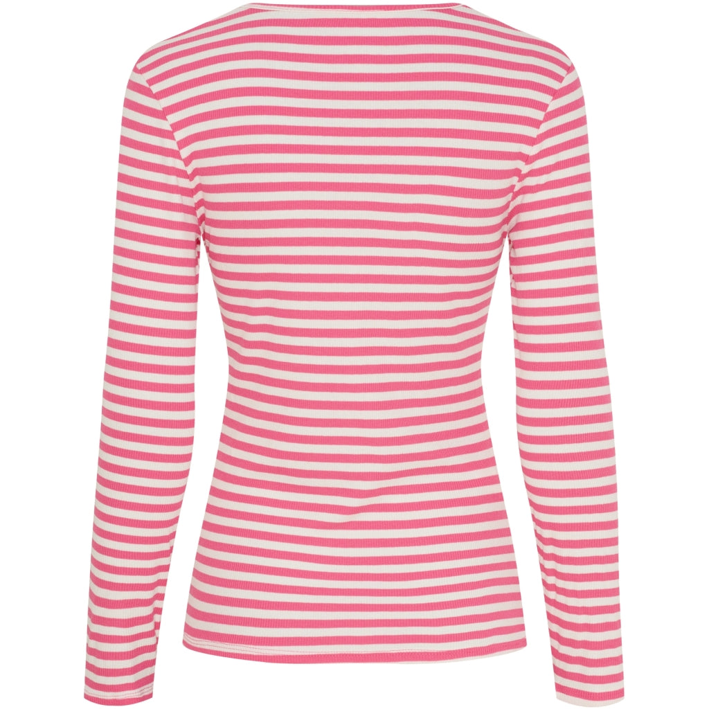 Josiane LS Tee - Cardinale/Greggio