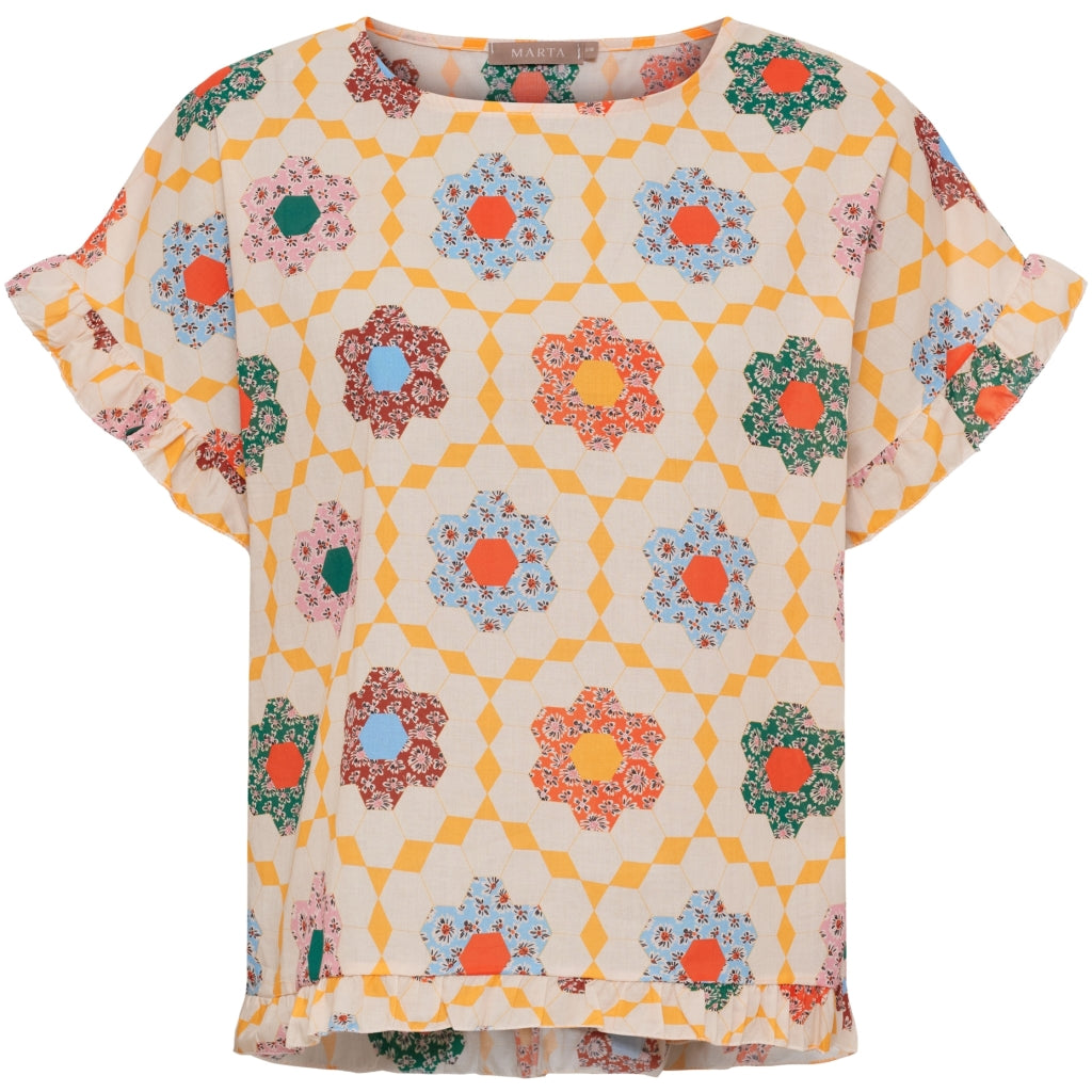 Kasimira Top - Stamperia Rosso
