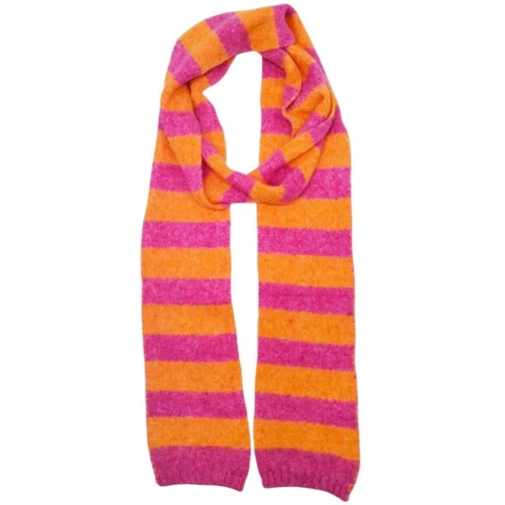 PREORDER-Silla Scarf - Fuxia/Orange