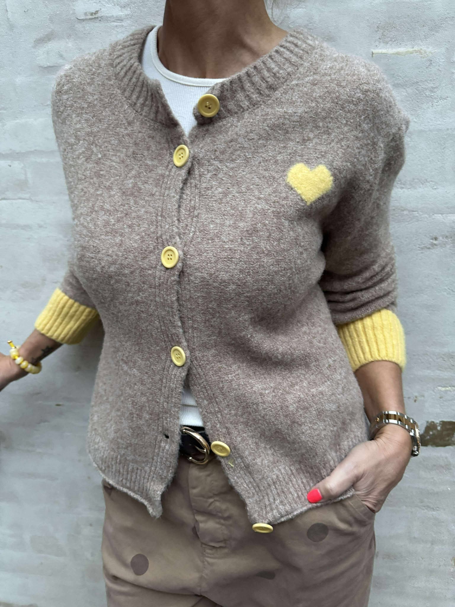 PREORDER-Calla Knit - Fango Yellow