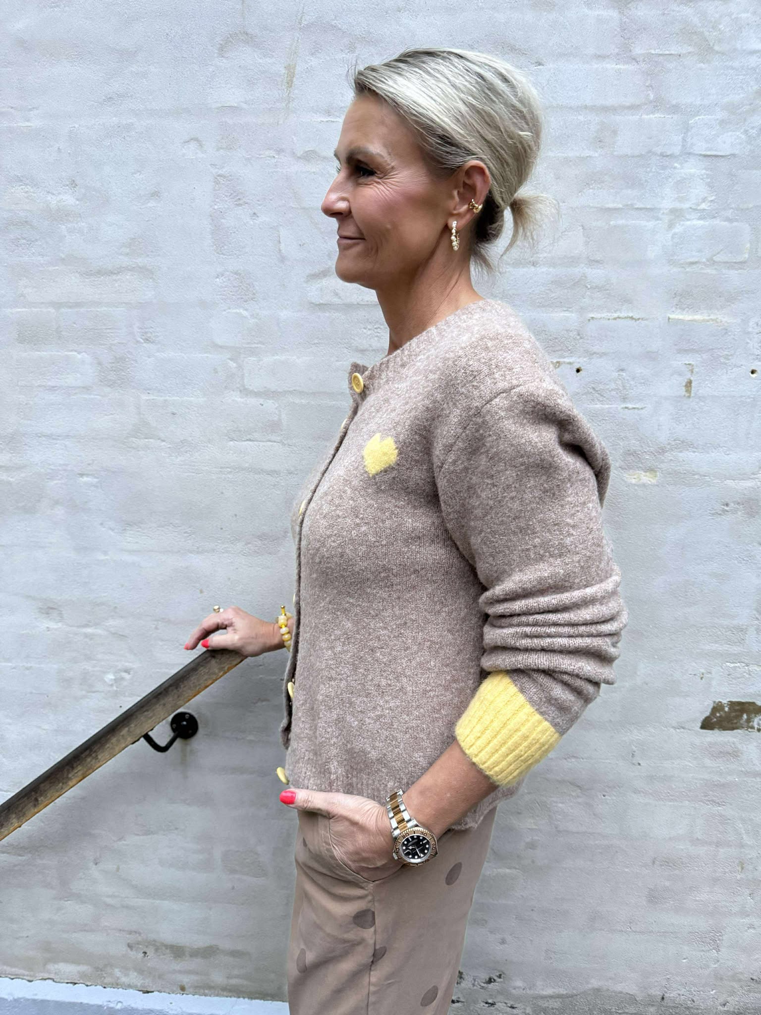 PREORDER-Calla Knit - Fango Yellow