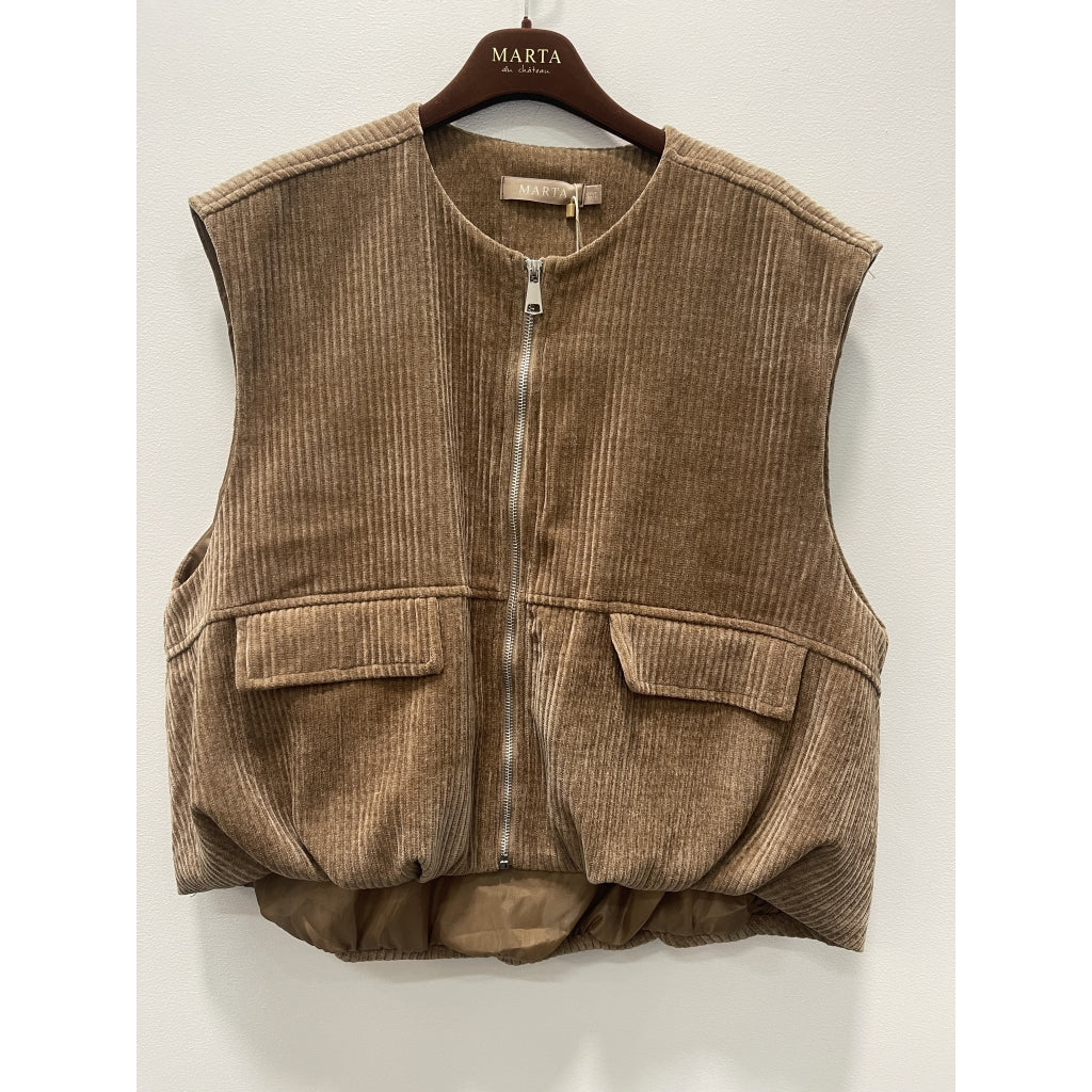 PREORDER-Freya Vest - Camel