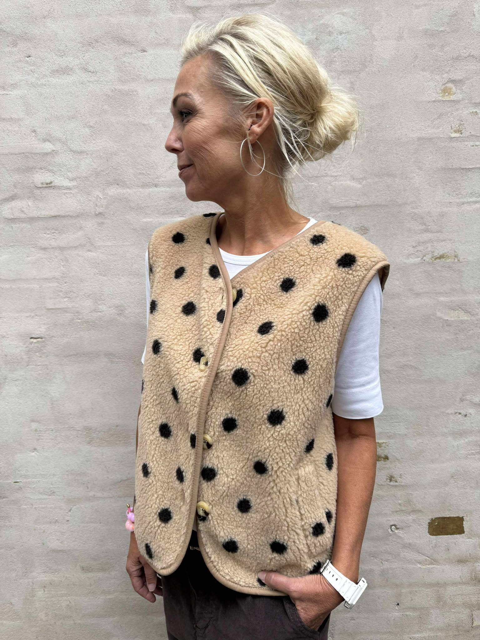 Lucca Vest - Beige