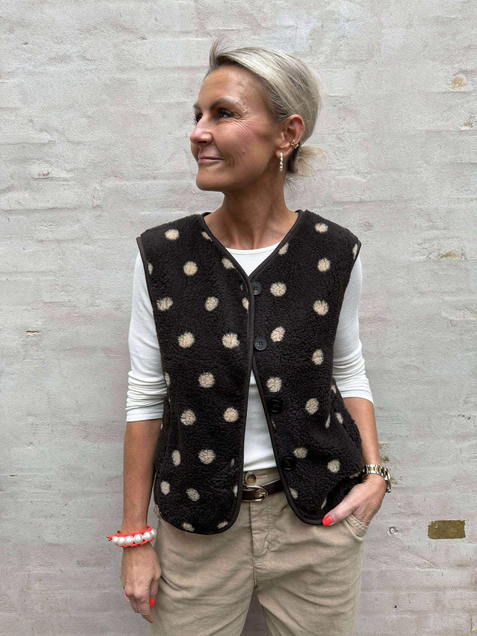Lucca Vest - Mocca