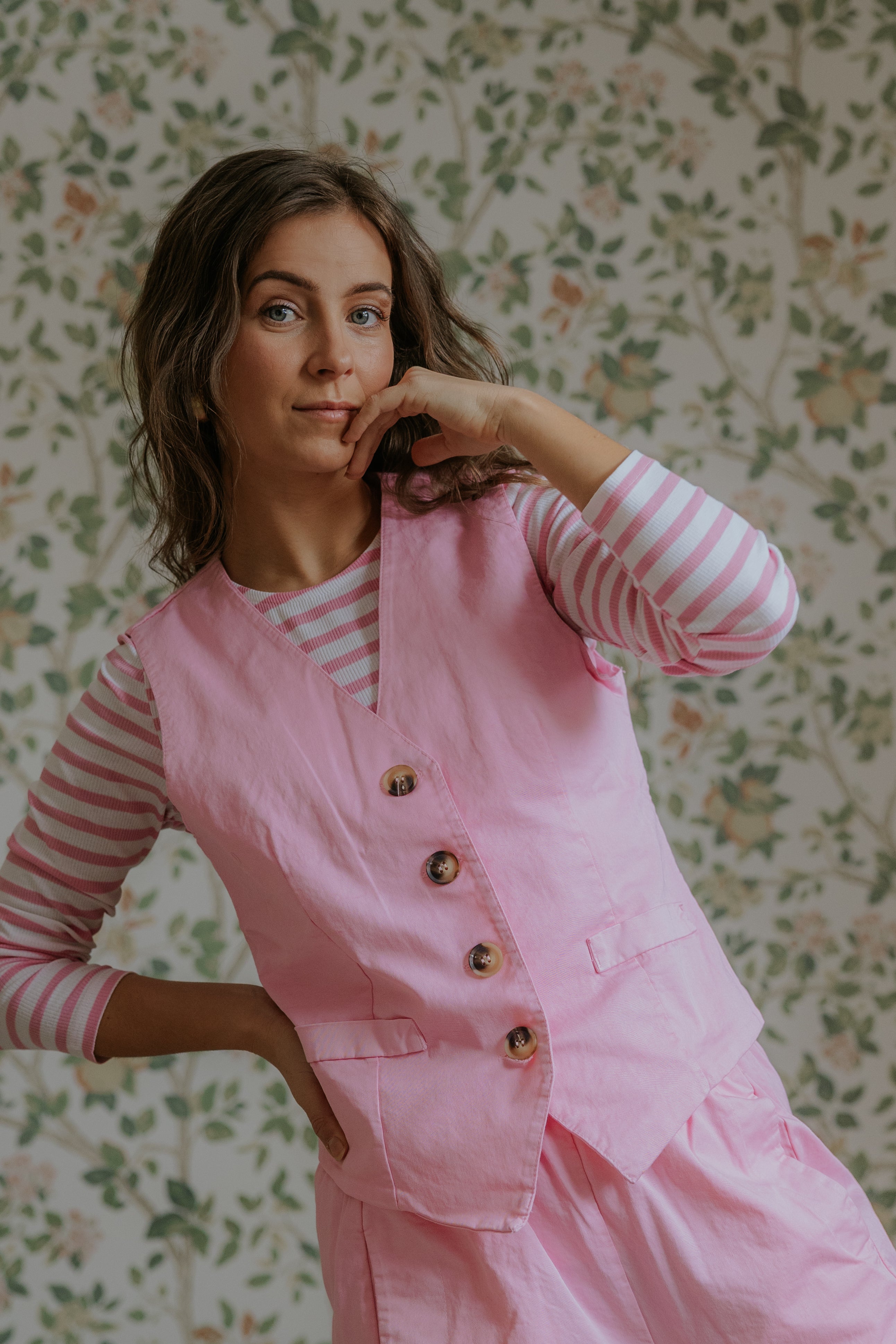 Nicoletta Vest - Pink