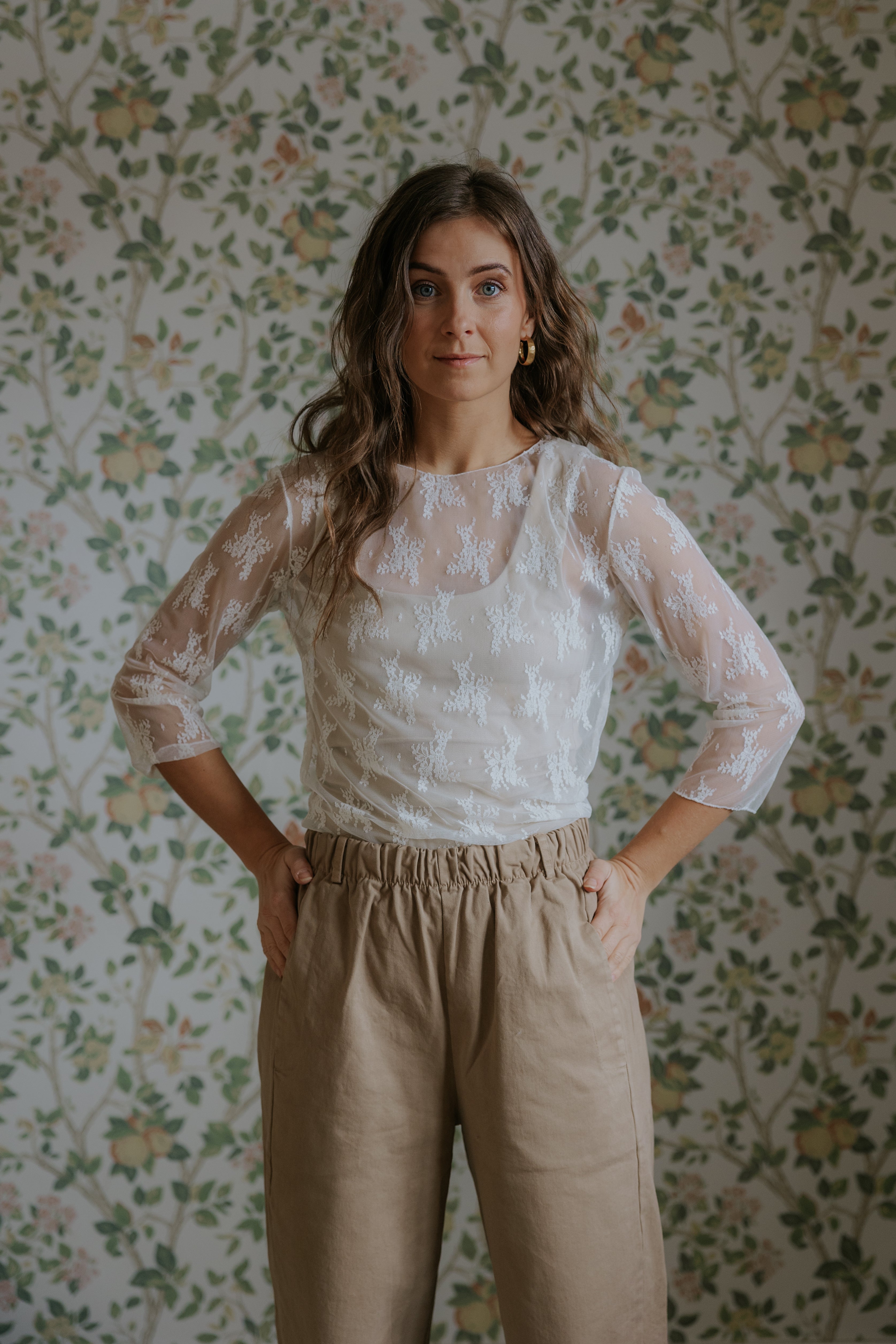 Dream Lace Blouse - Off White